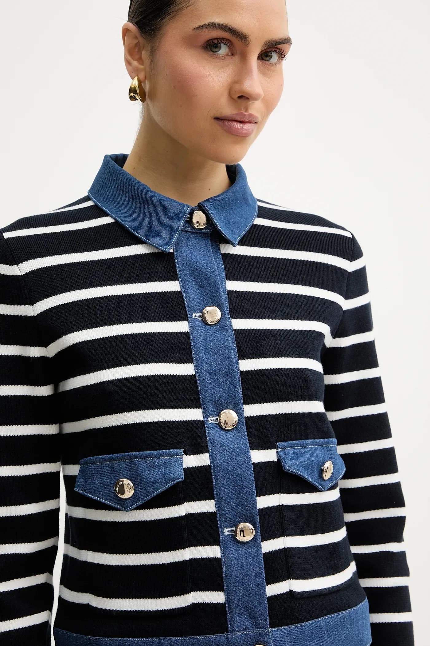 MNAKI кардиган из хлопка - фото 4