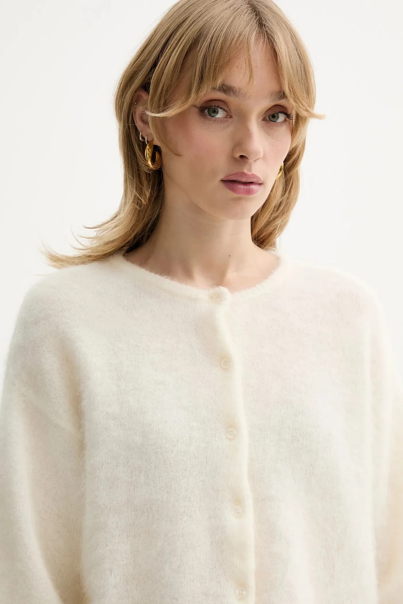 кардиган Gzdebbie из мохера - фото 4