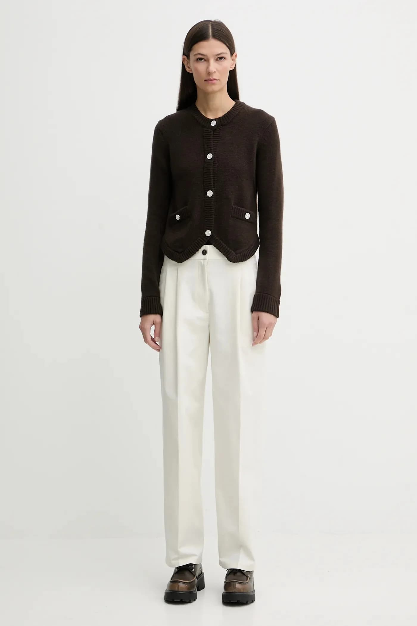 Кашемировый кардиган - фото 2