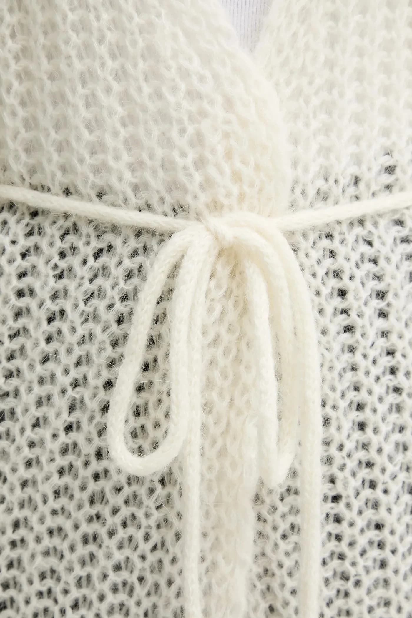 Кардиган с шерстью - фото 6