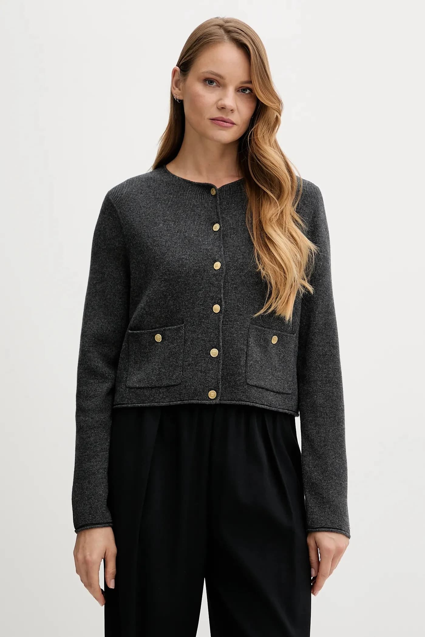 Шерстяной кардиган