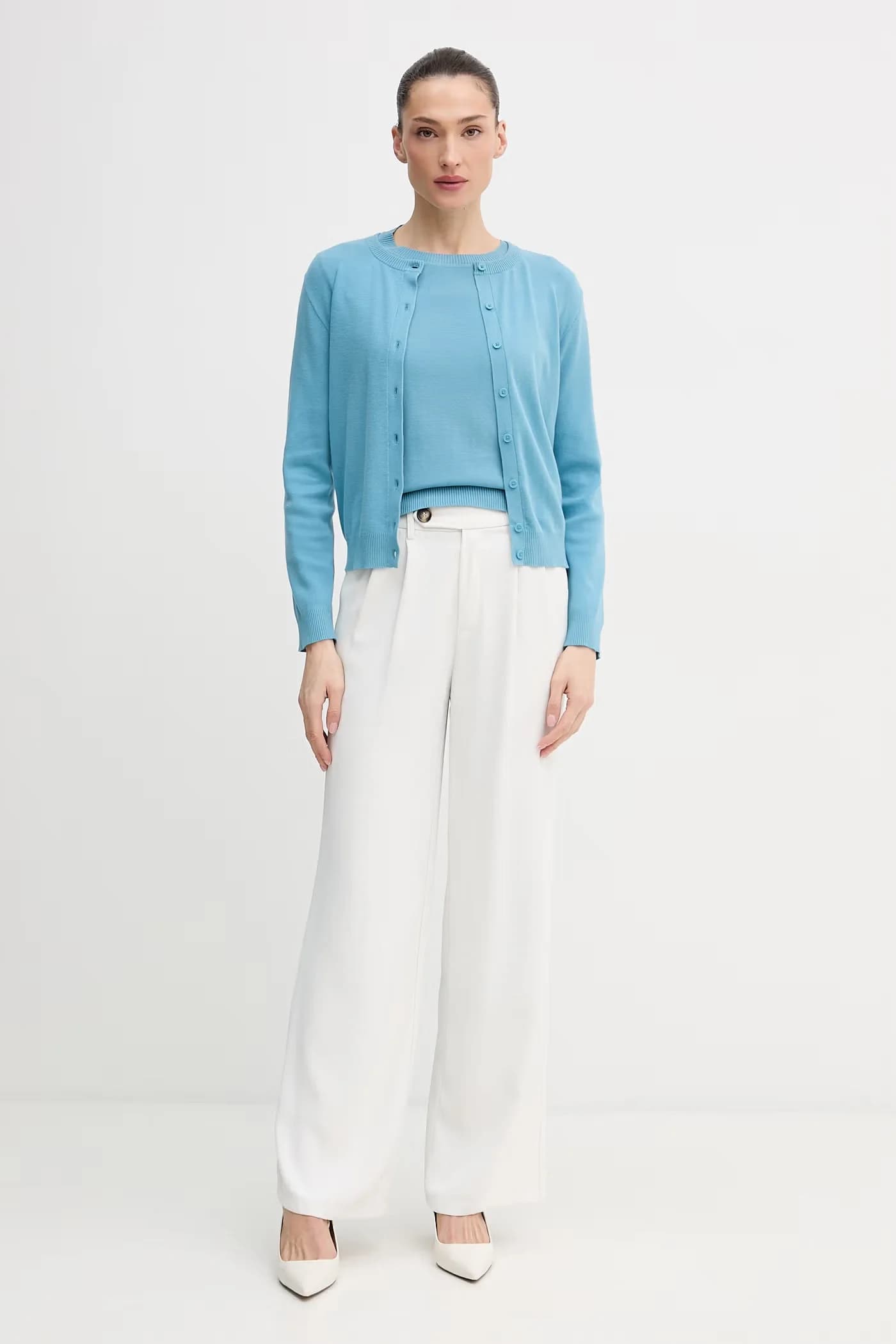 Хлопковый кардиган - фото 2