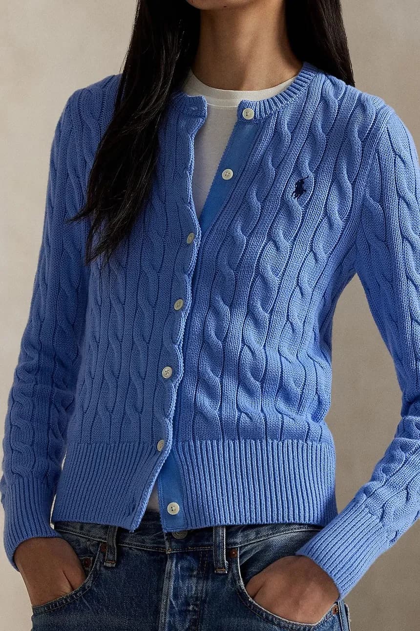 Хлопковый кардиган - фото 4