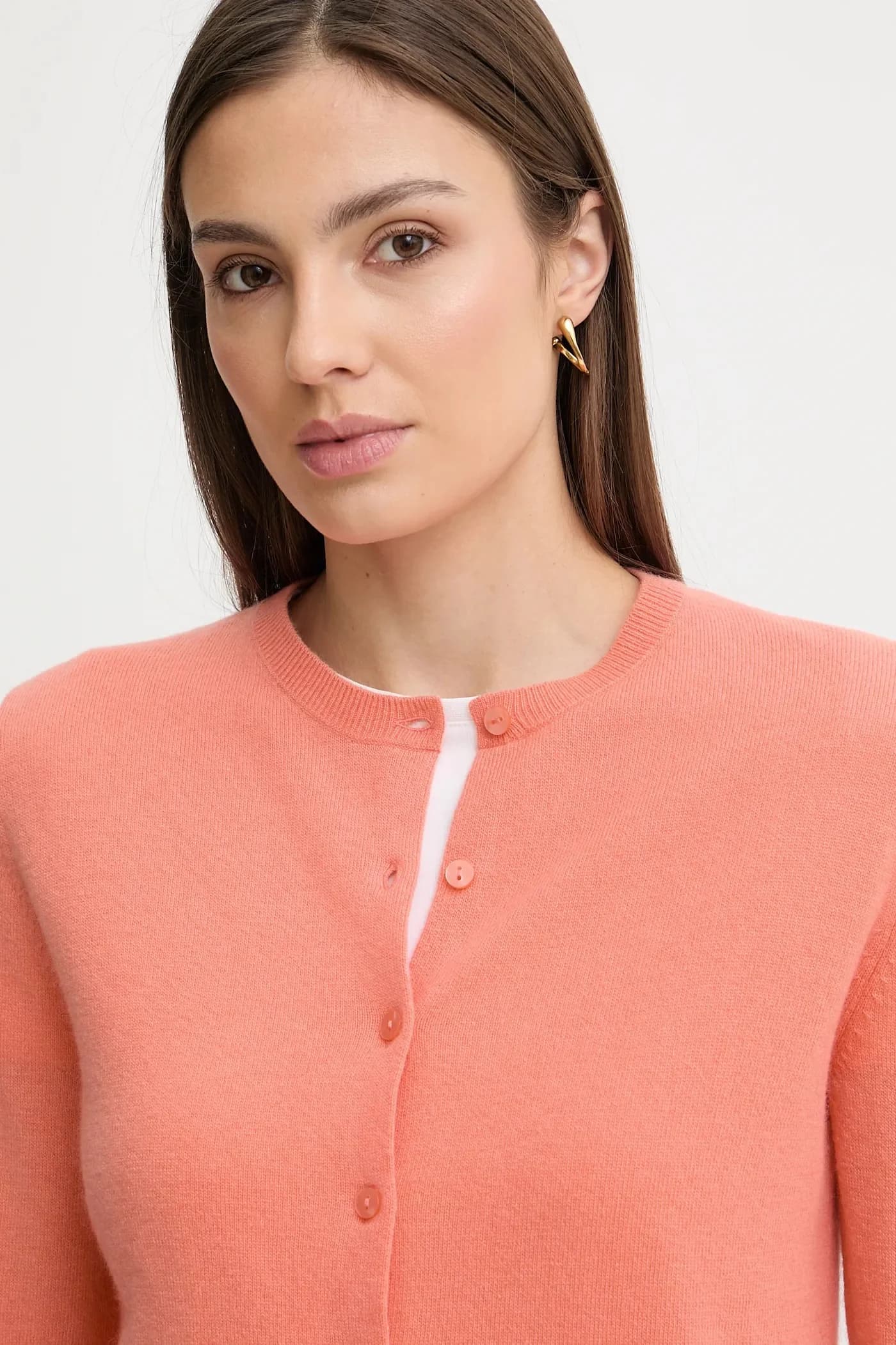 Шерстяной кардиган - фото 4