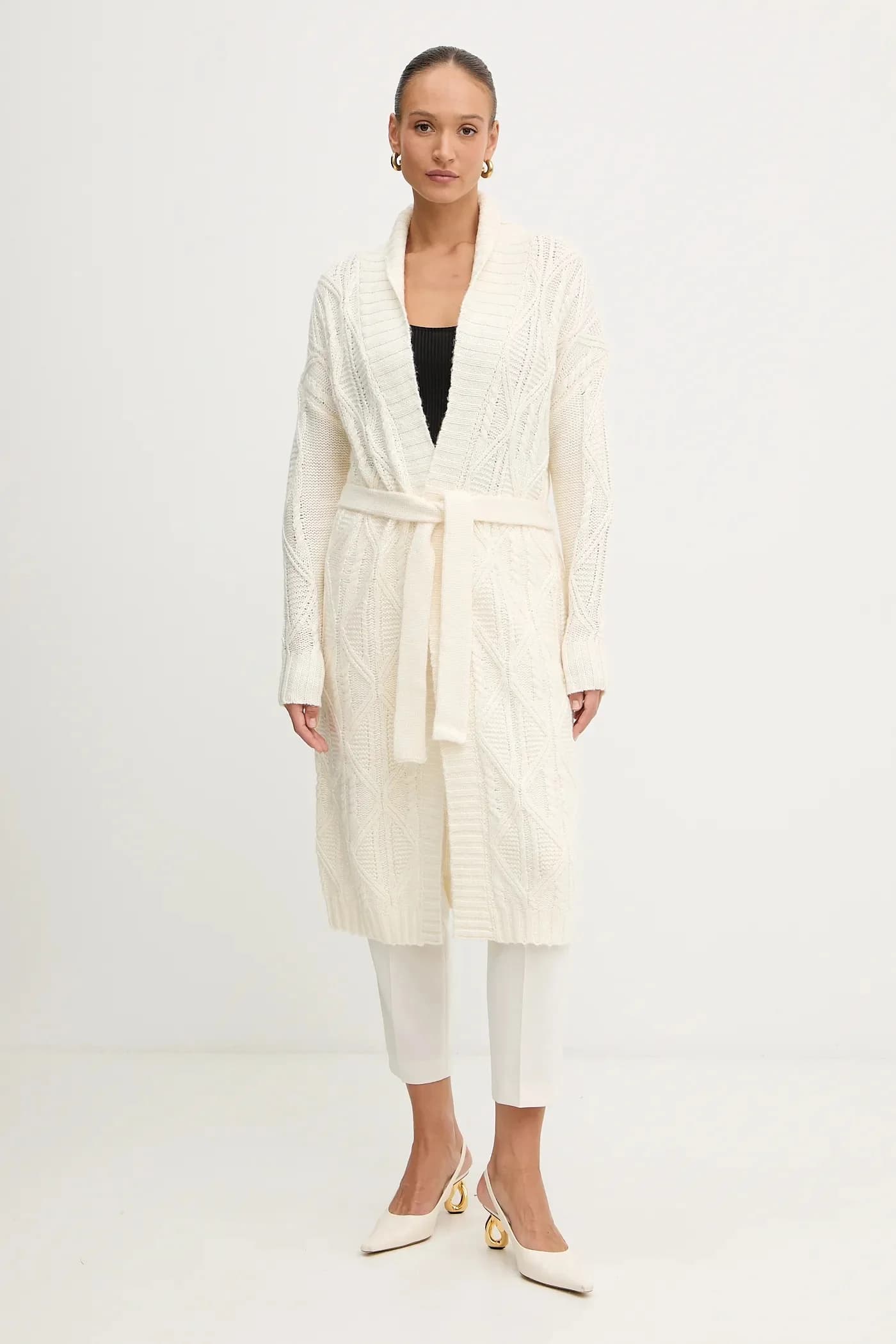 NATHALIE шерстяной кардиган - фото 2