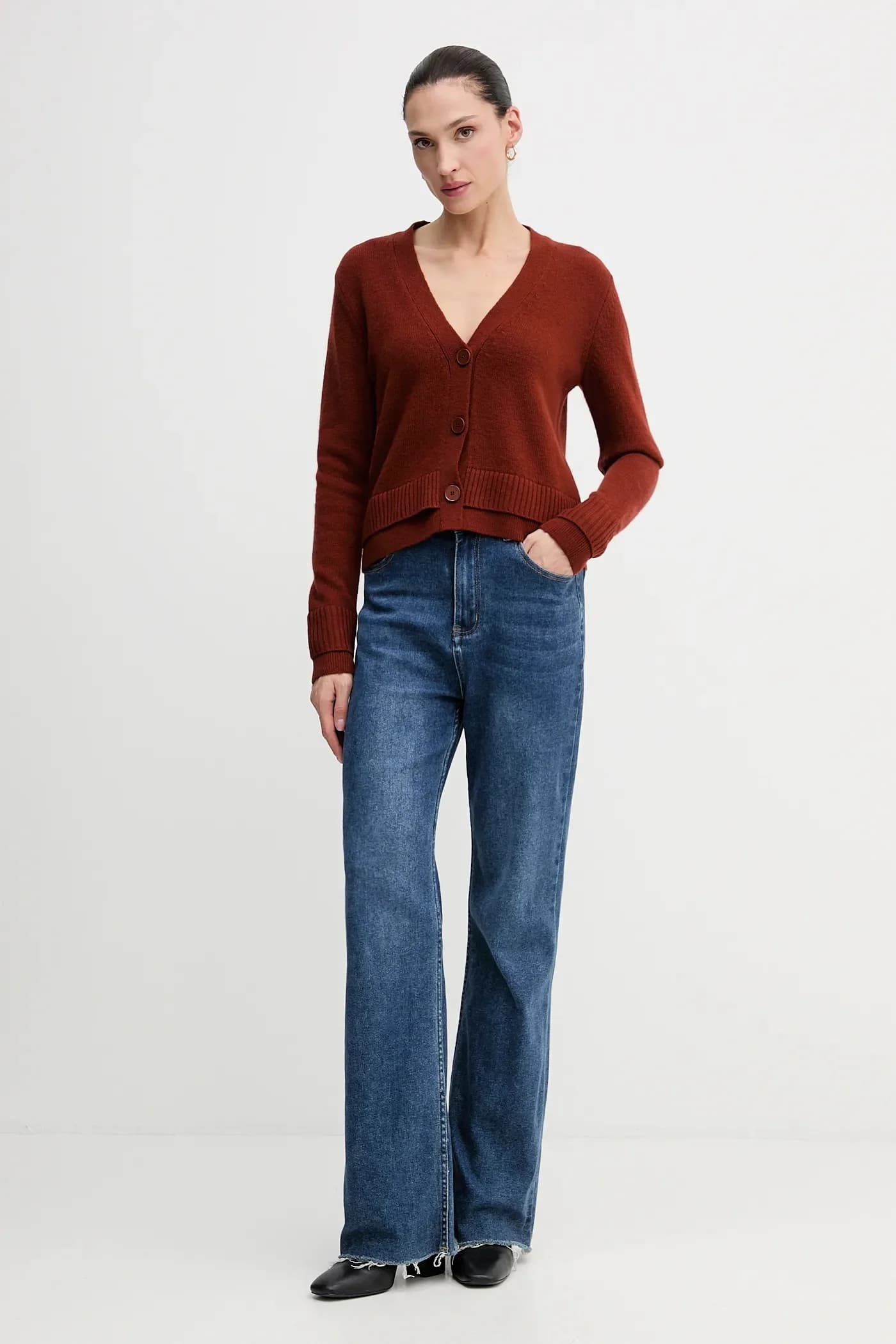 Кардиган с шерстью - фото 2