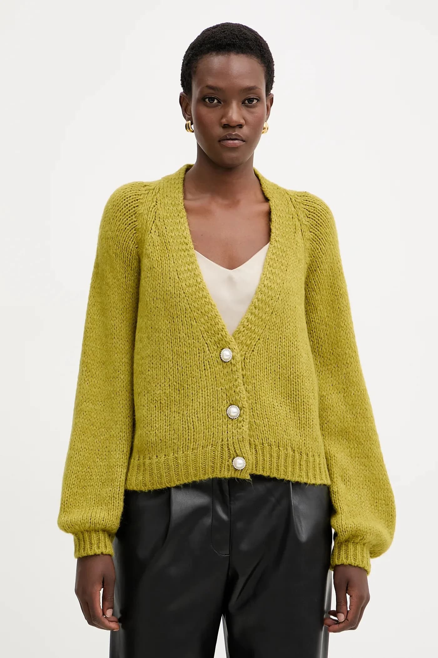 Кардиган из смесовой шерсти