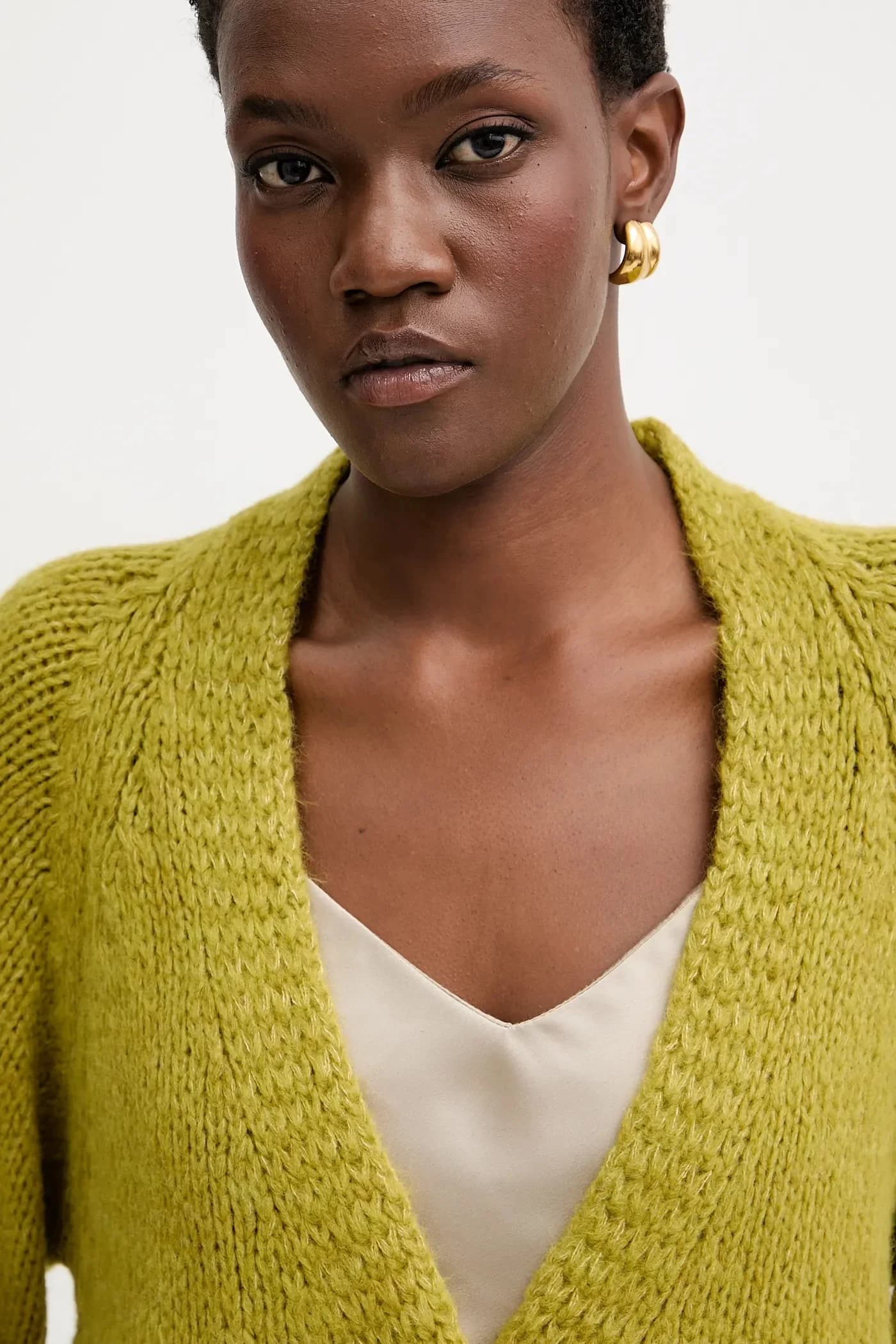 Кардиган из смесовой шерсти - фото 4