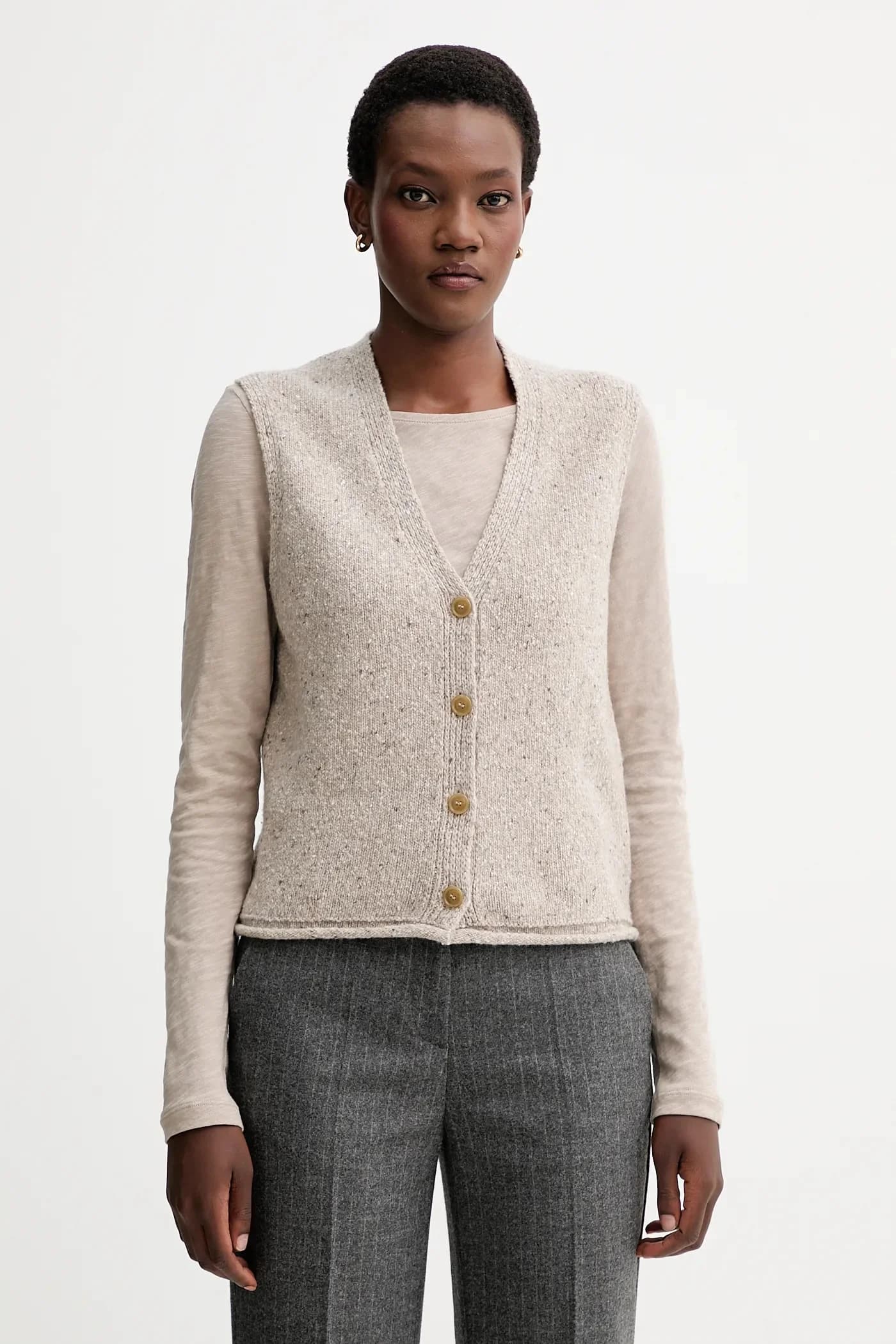 Жилет с добавлением шерсти