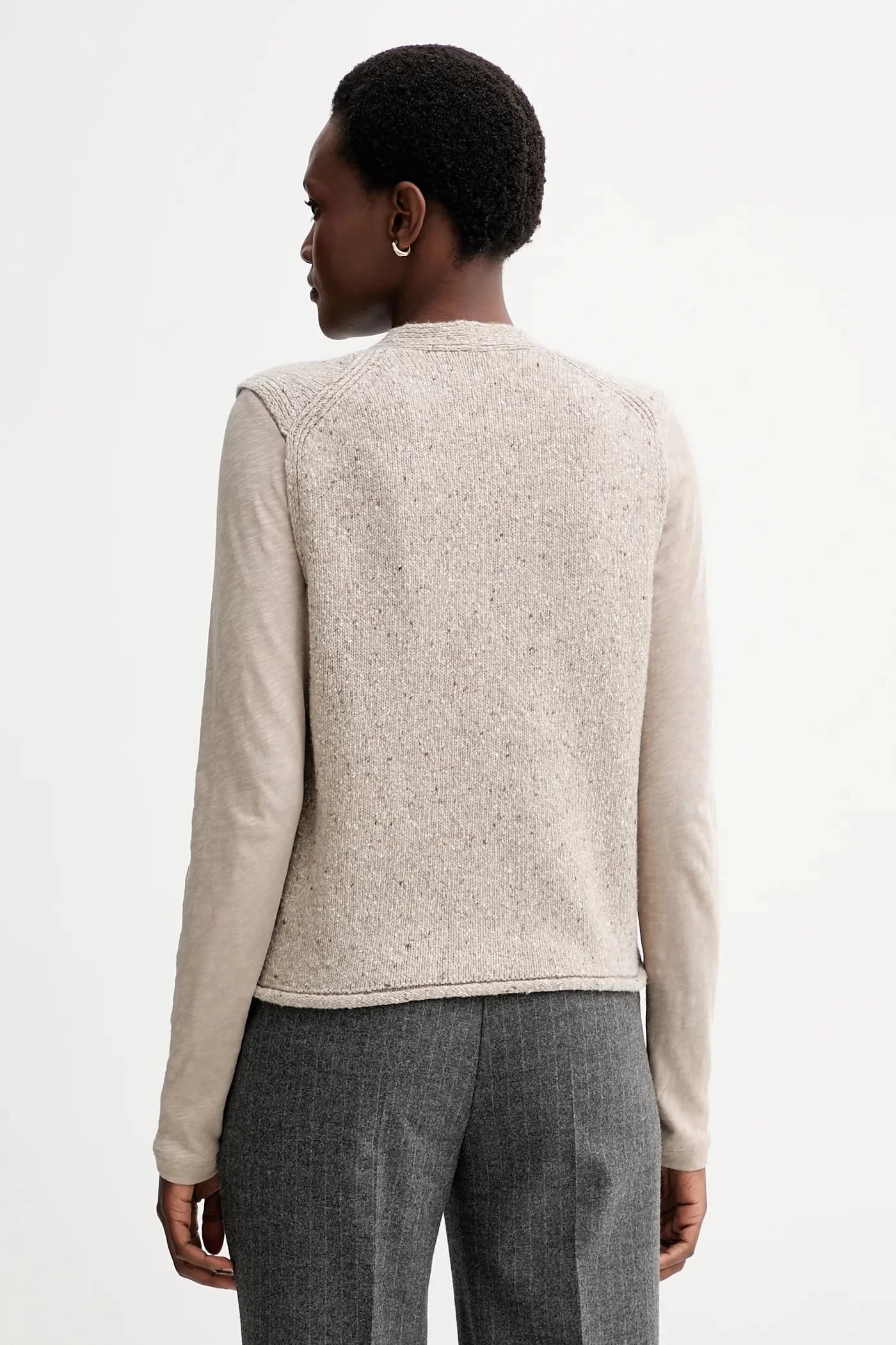 Жилет с добавлением шерсти - фото 3