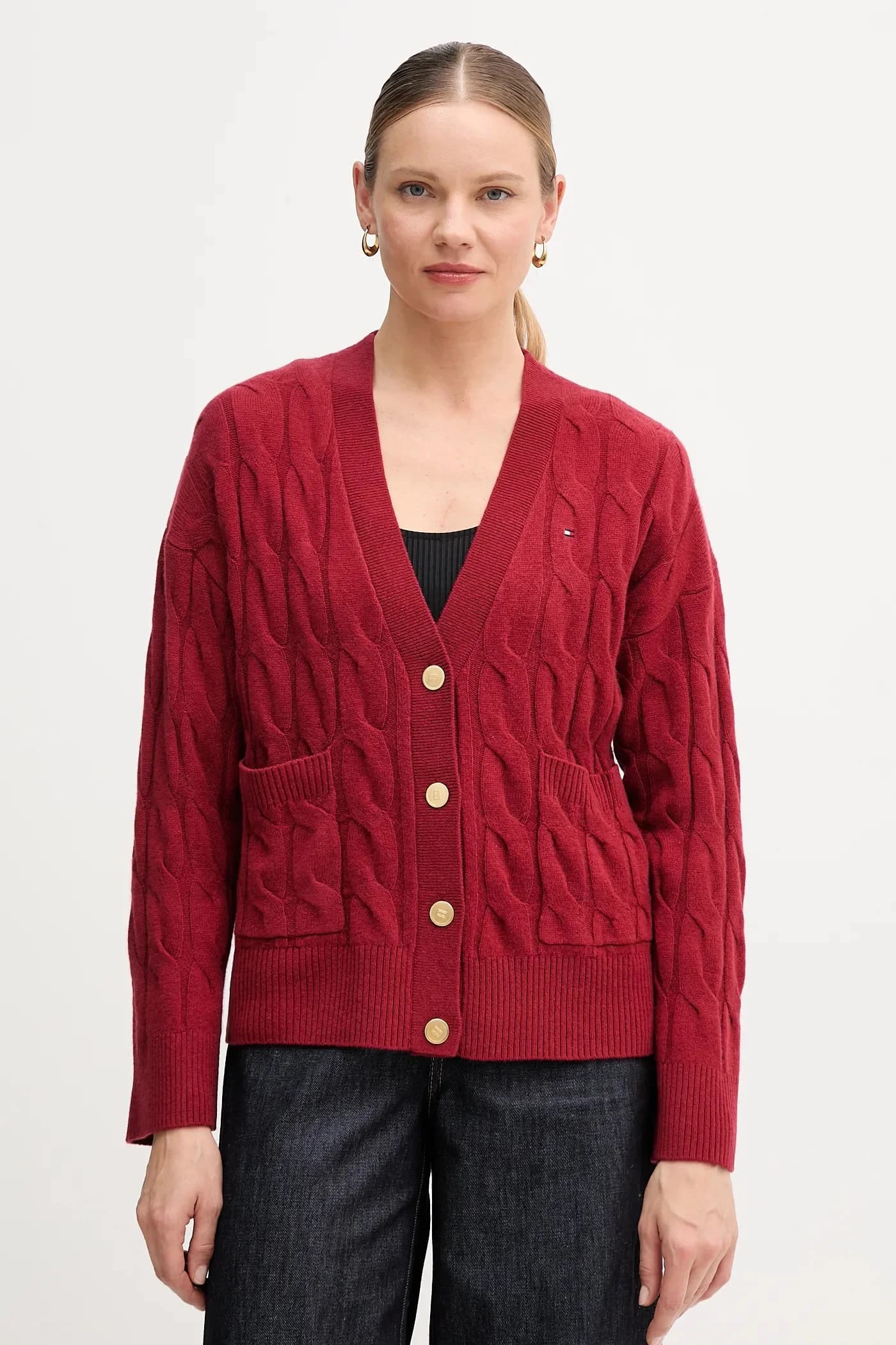 Шерстяной кардиган