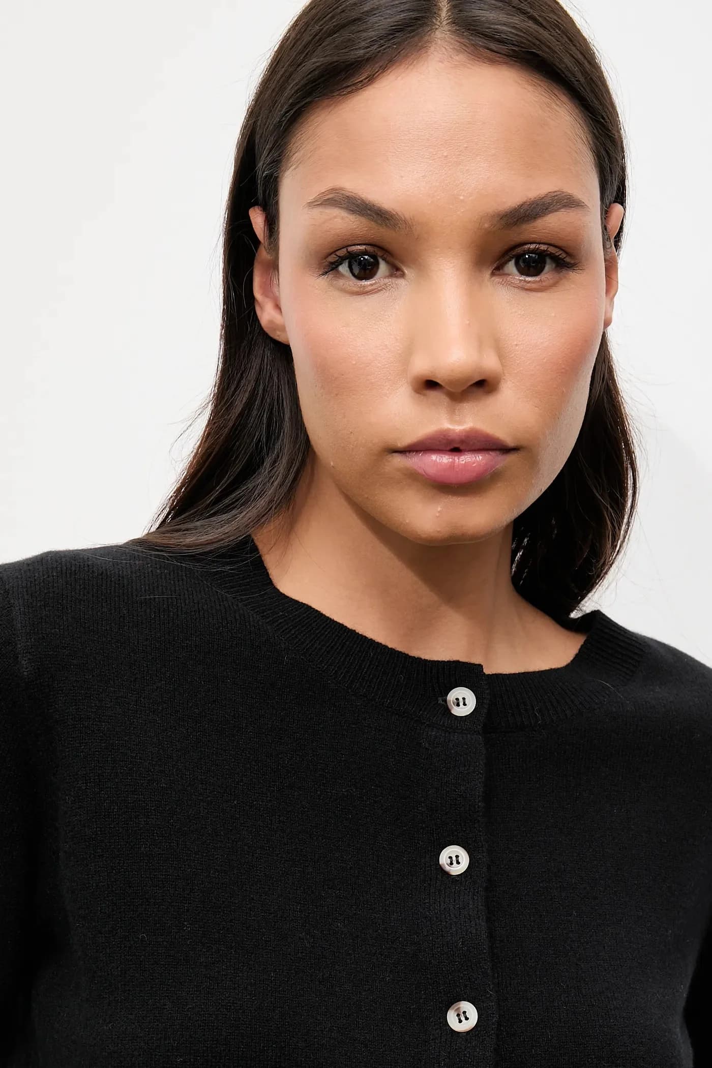 Кардиган из мериносовой шерсти с шарфом - фото 5