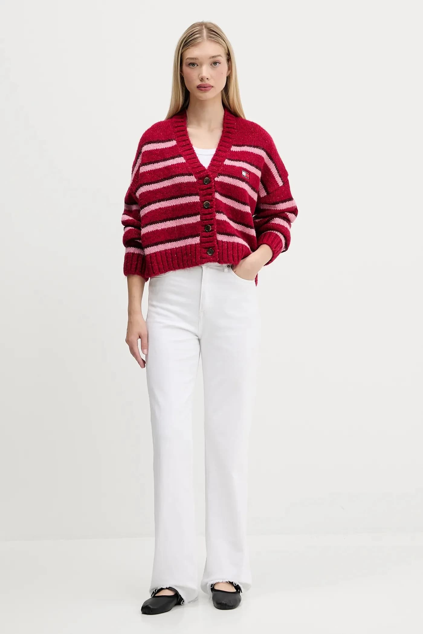 Кардиган из смесовой шерсти - фото 2