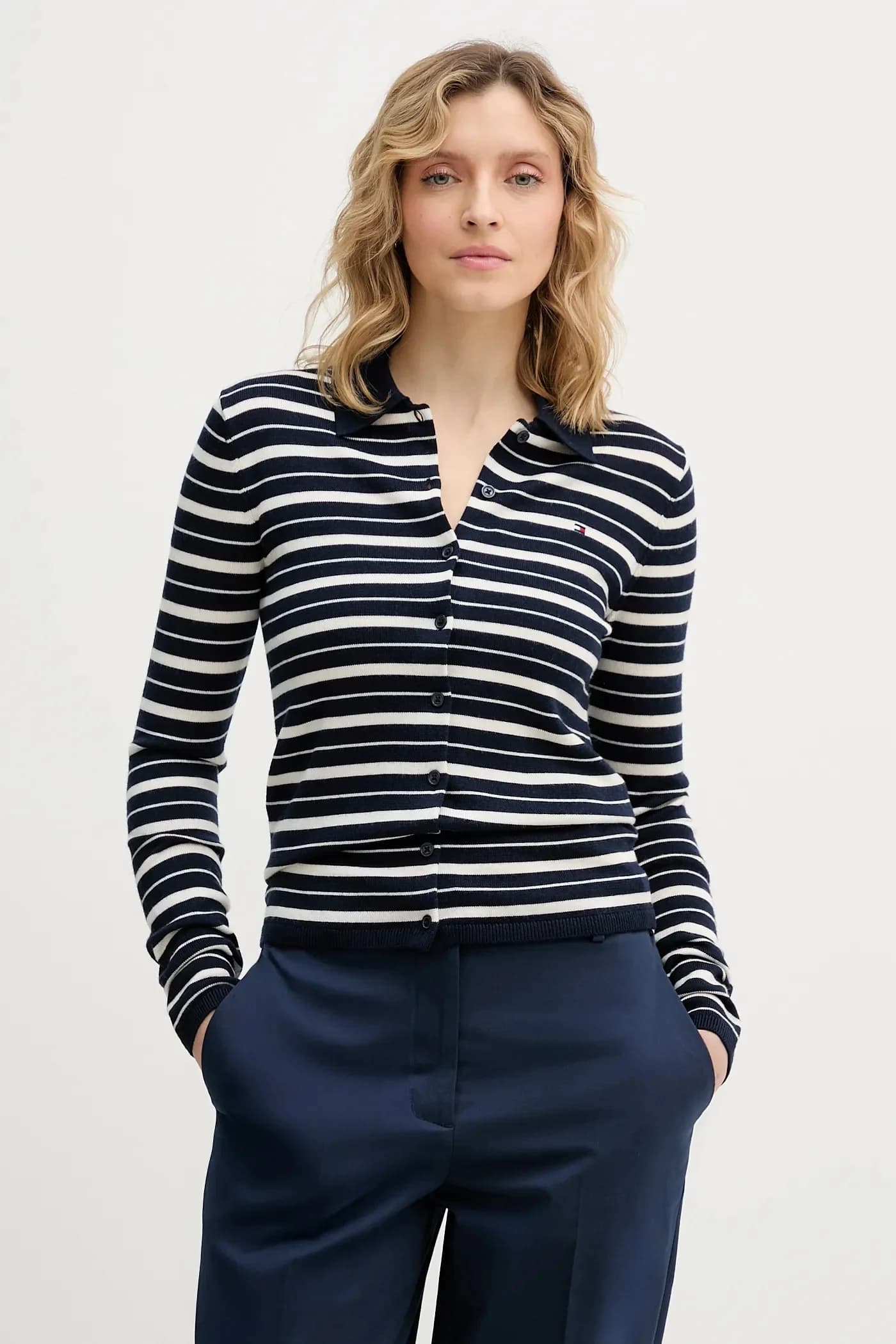 Кардиган с шерстью