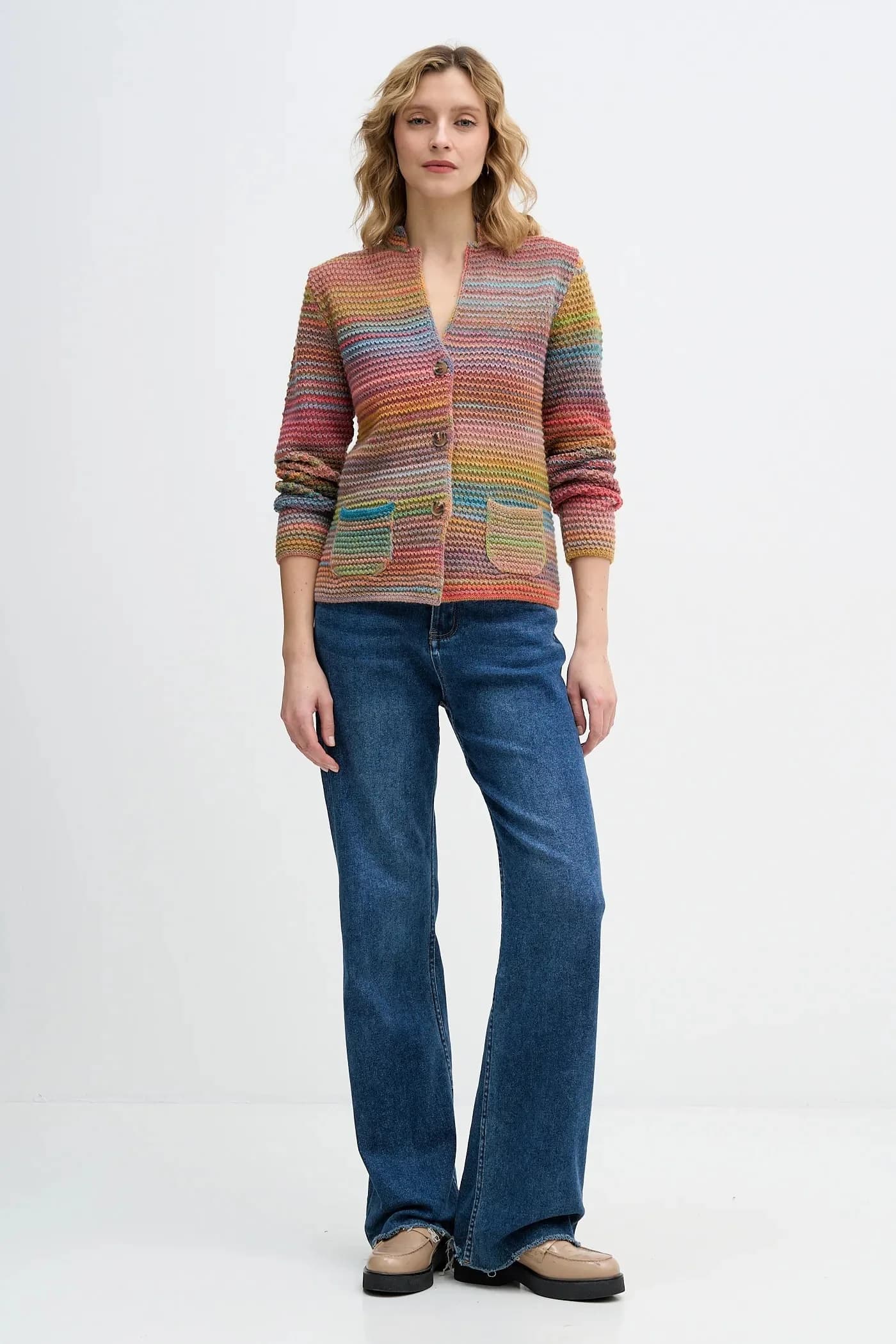 Кардиган с шерстью - фото 2