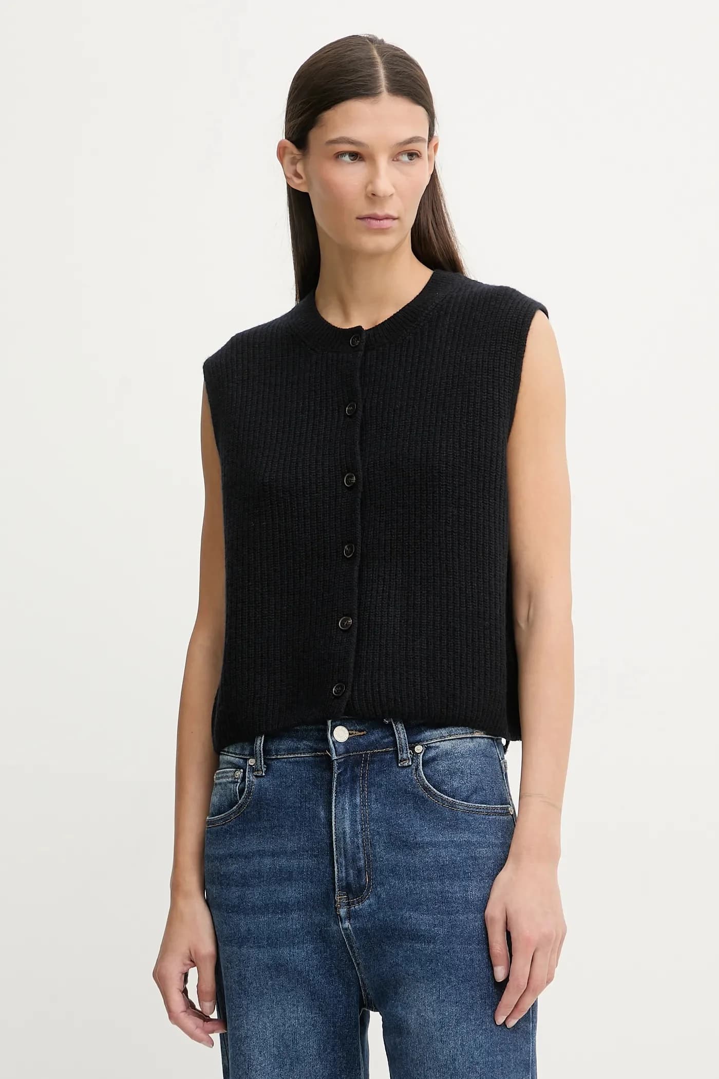 Жилет с добавлением шерсти