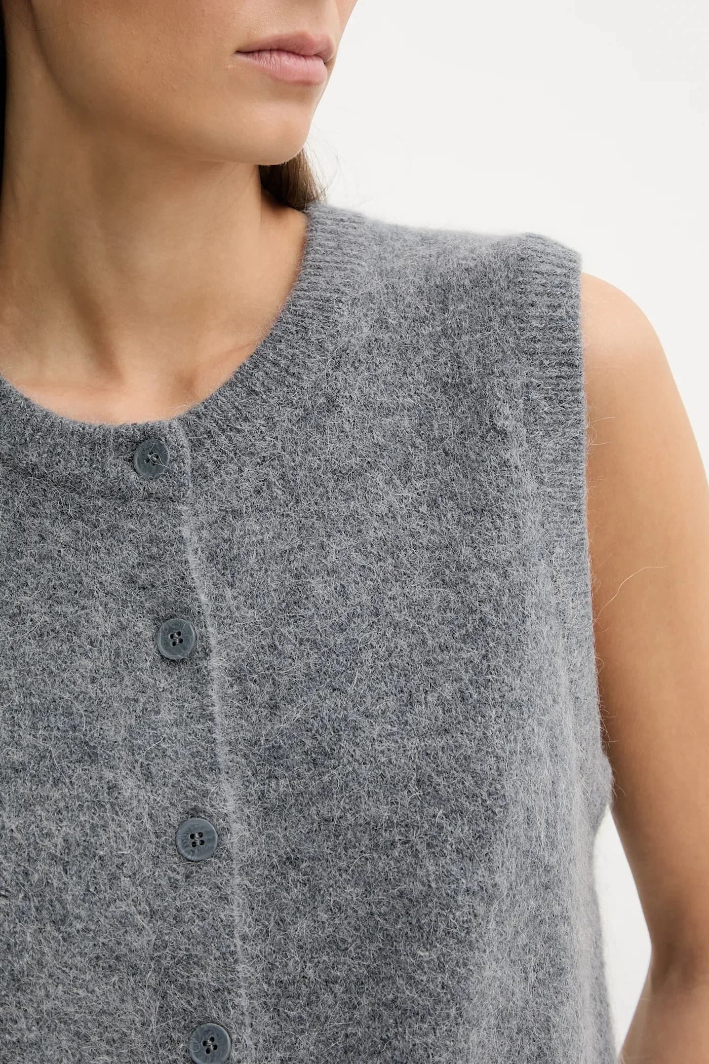 Жилет с добавлением шерсти - фото 5