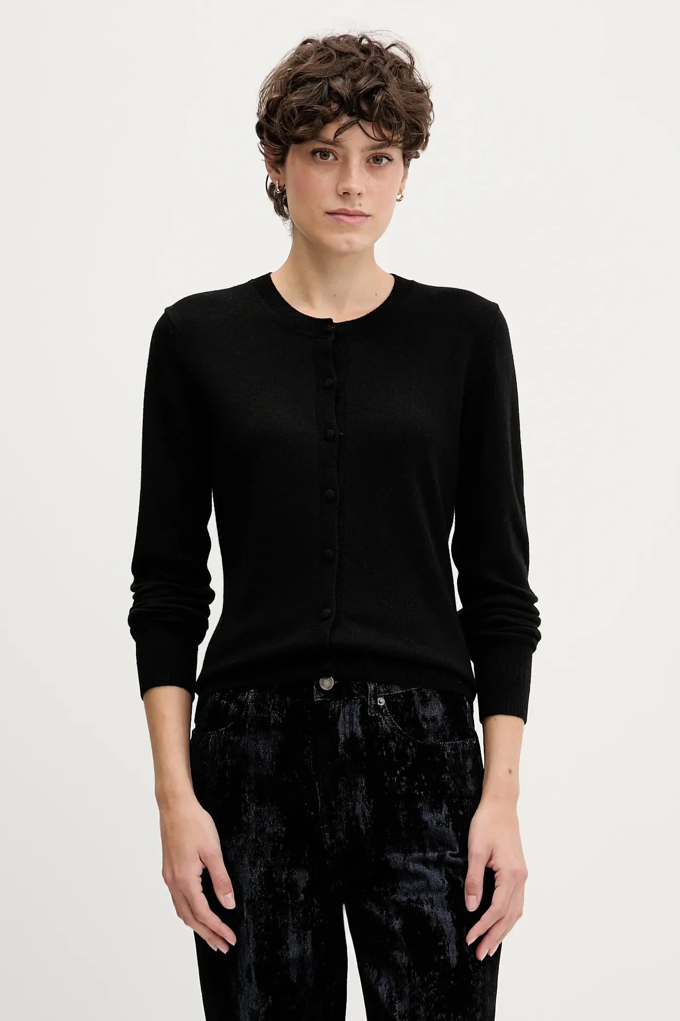 Кардиган из смесовой шерсти