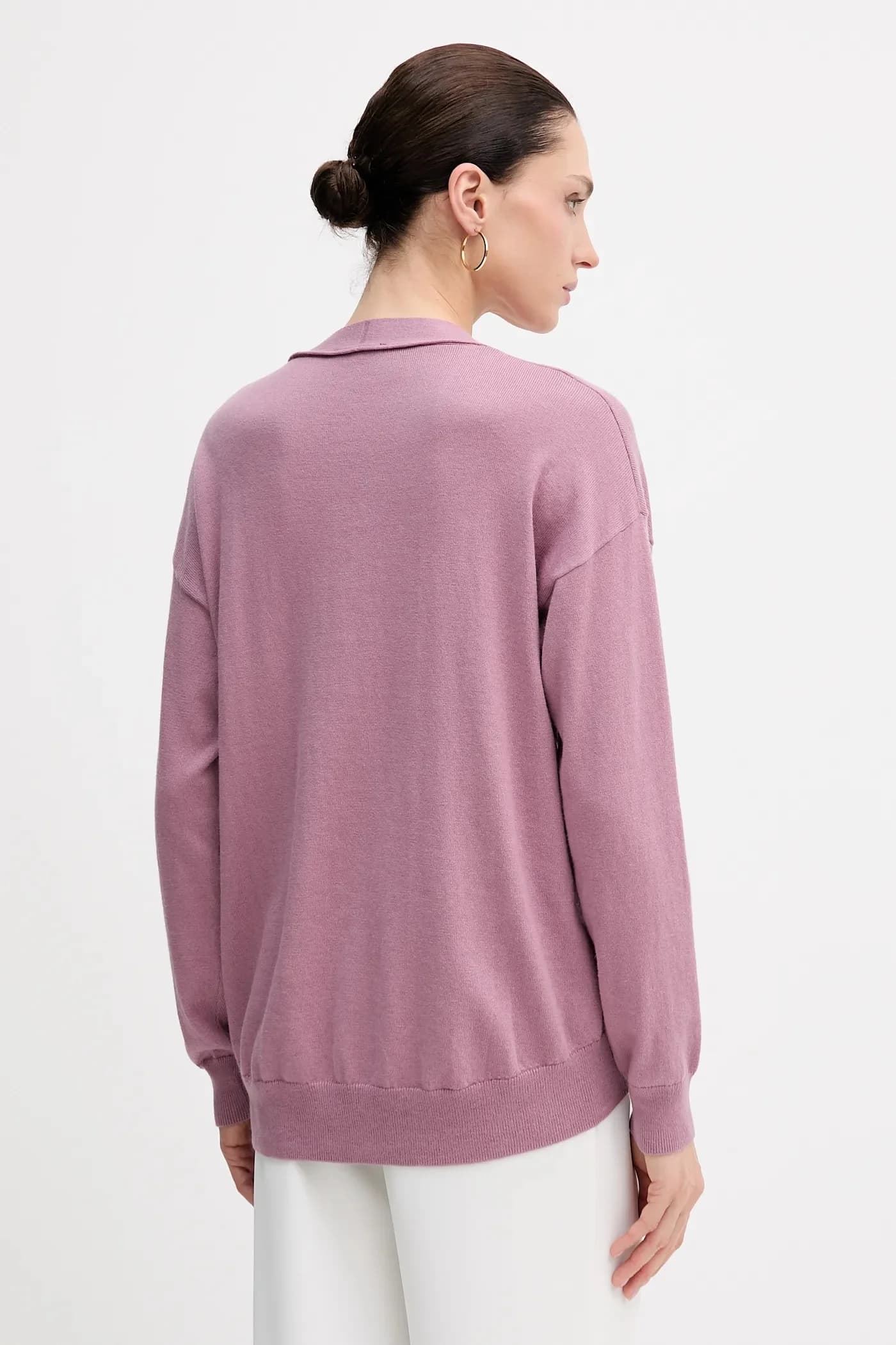 Кардиган из смесовой шерсти - фото 3