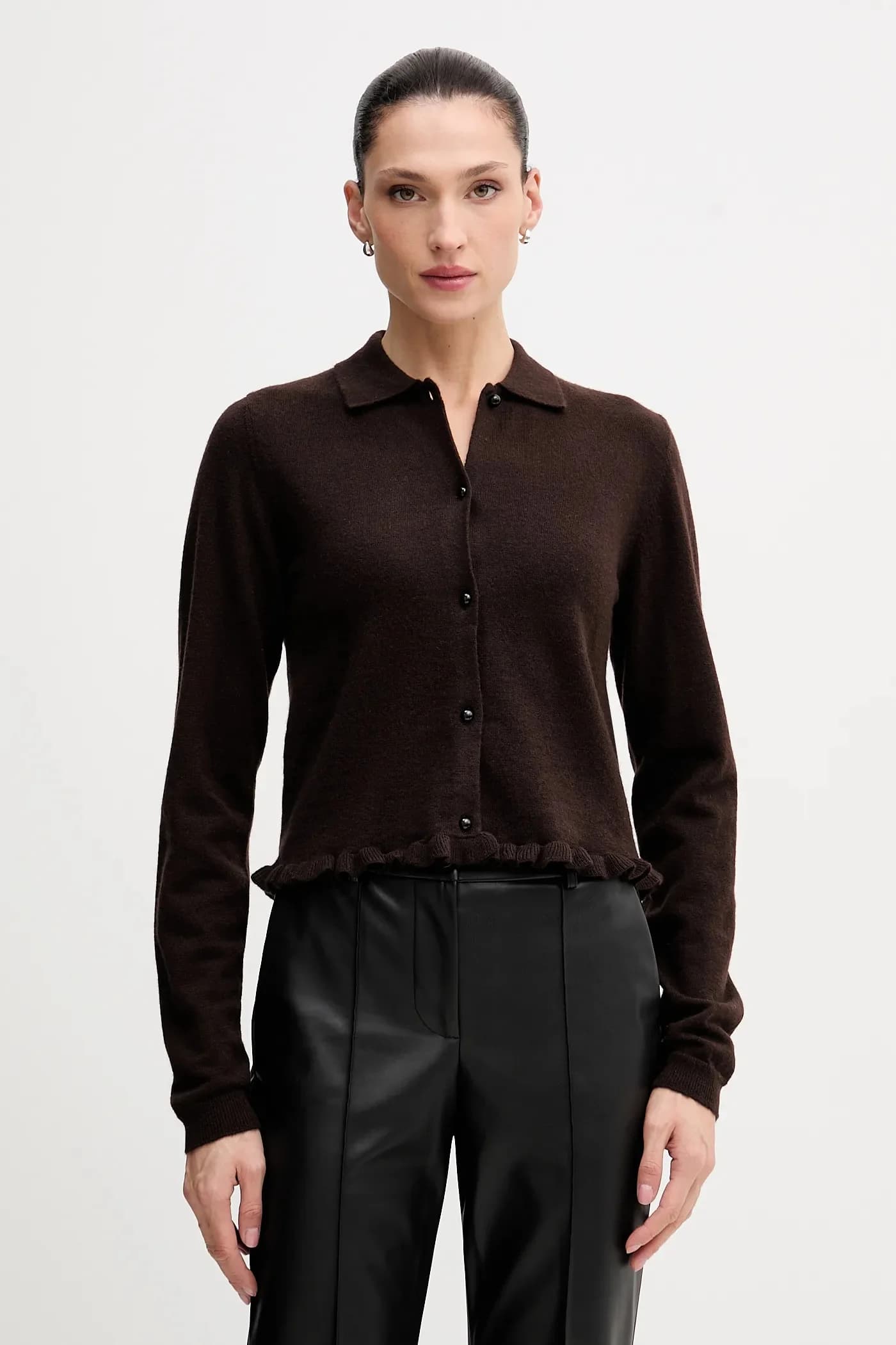 Шерстяной кардиган