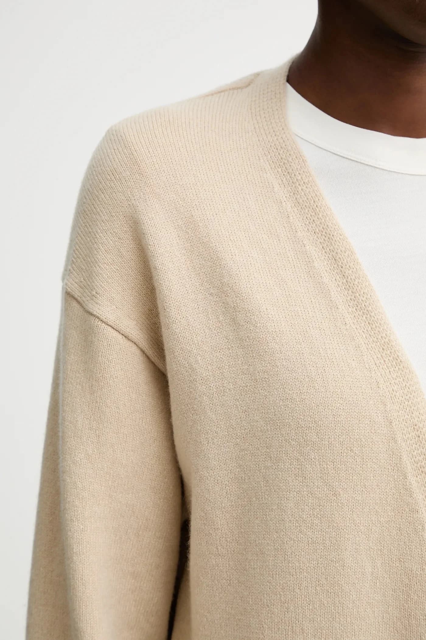 Шерстяной кардиган - фото 6