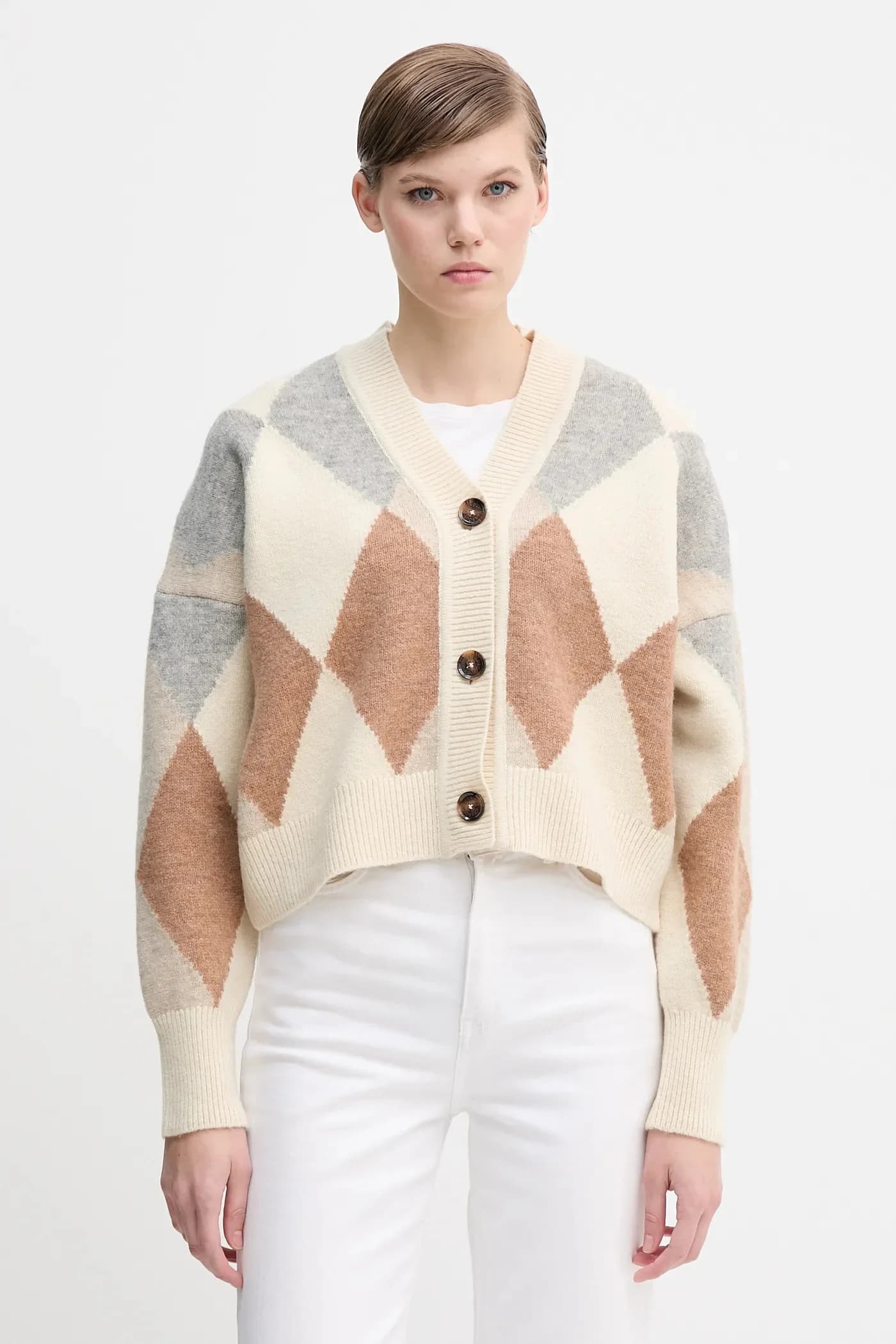 Кардиган из шерсти SILVIA