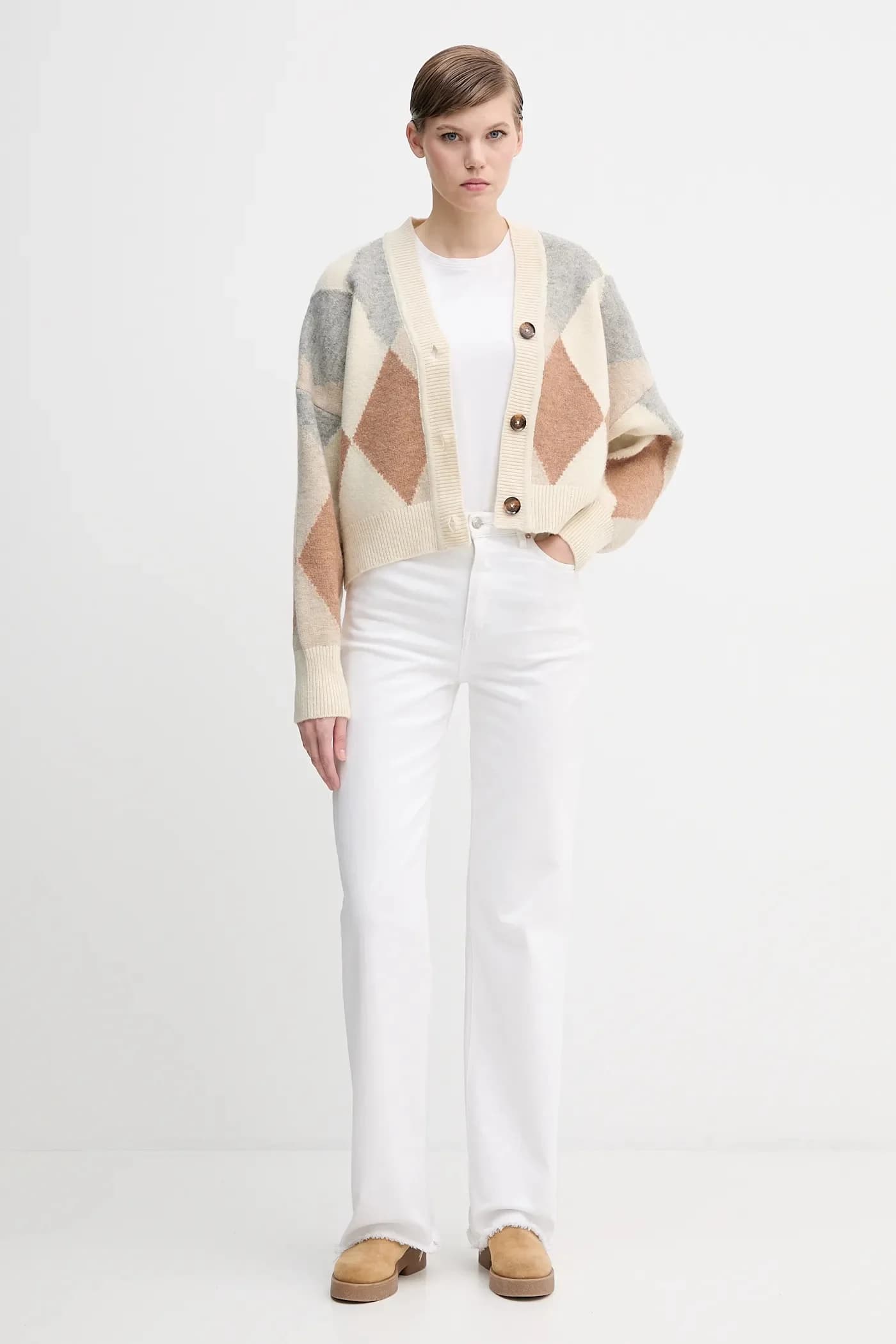 Кардиган из шерсти SILVIA - фото 2