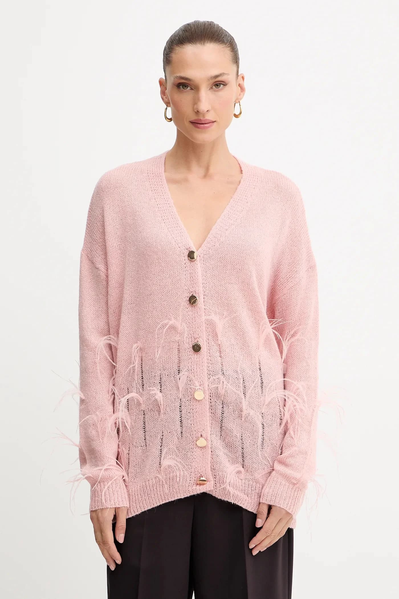 Кардиган из смесовой шерсти