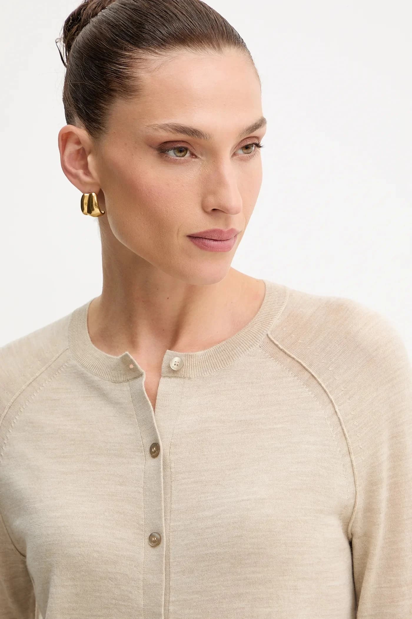 кардиган Fonami из шерсти - фото 4