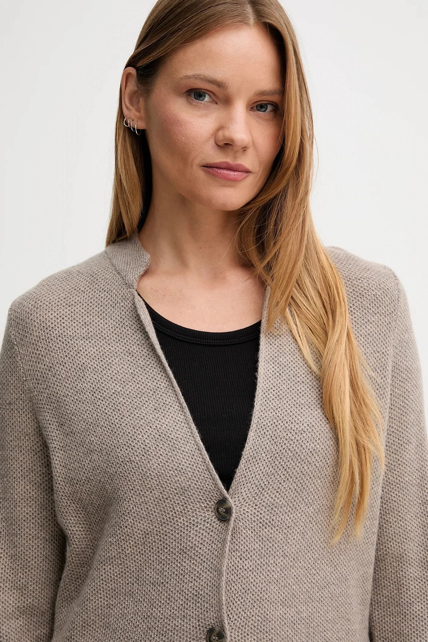 Кардиган с шерстью - фото 4