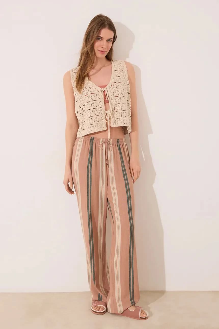 Хлопковый жилет - фото 5