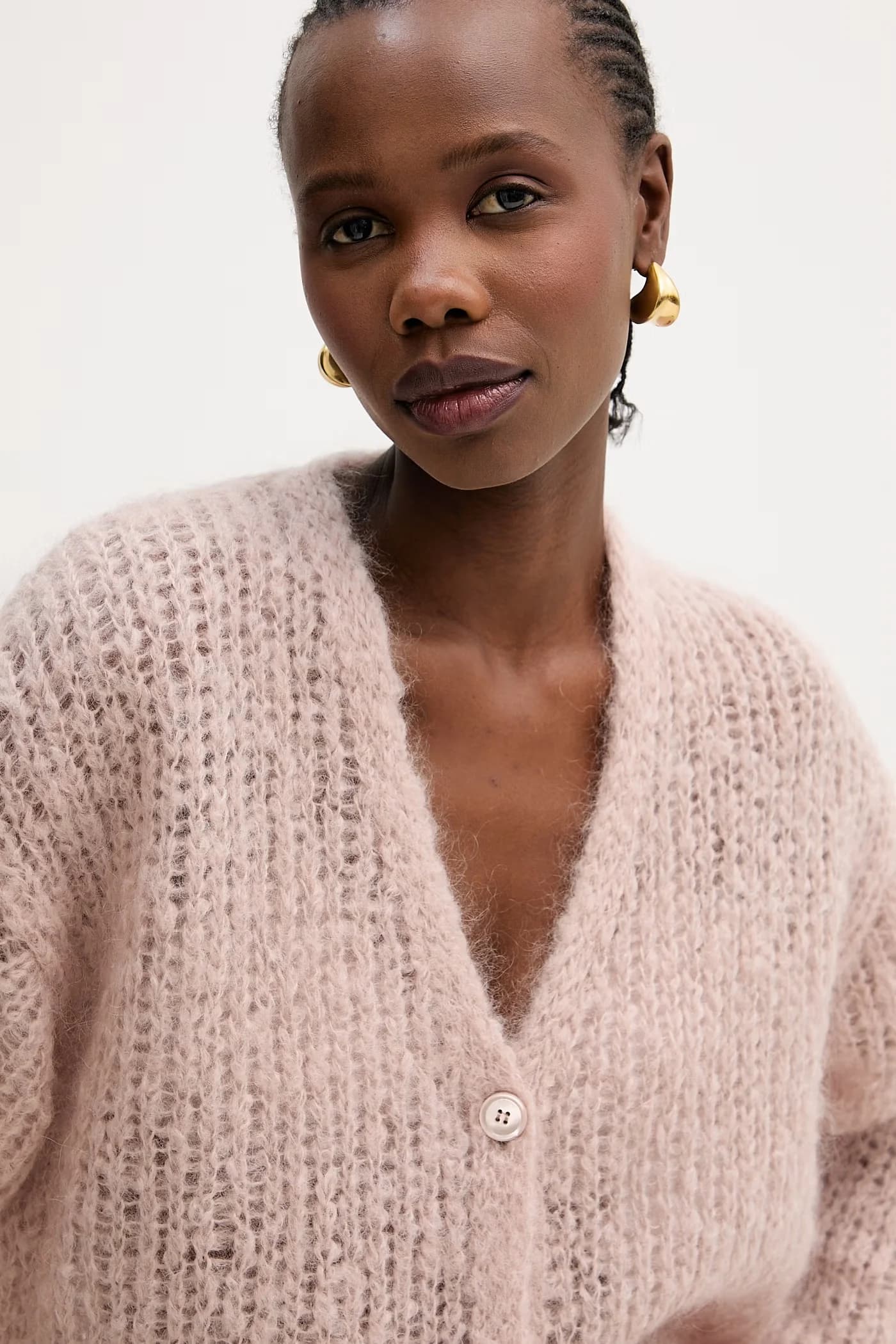 Кардиган из мохера DANZA - фото 4