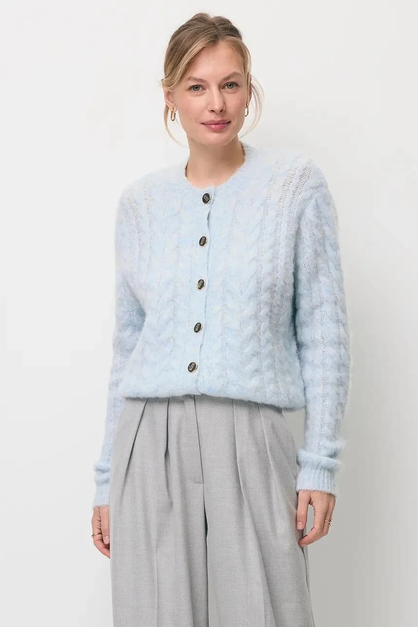 Кардиган из шерсти EZELLA