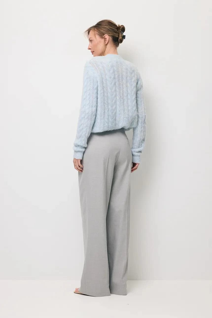 Кардиган из шерсти EZELLA - фото 3