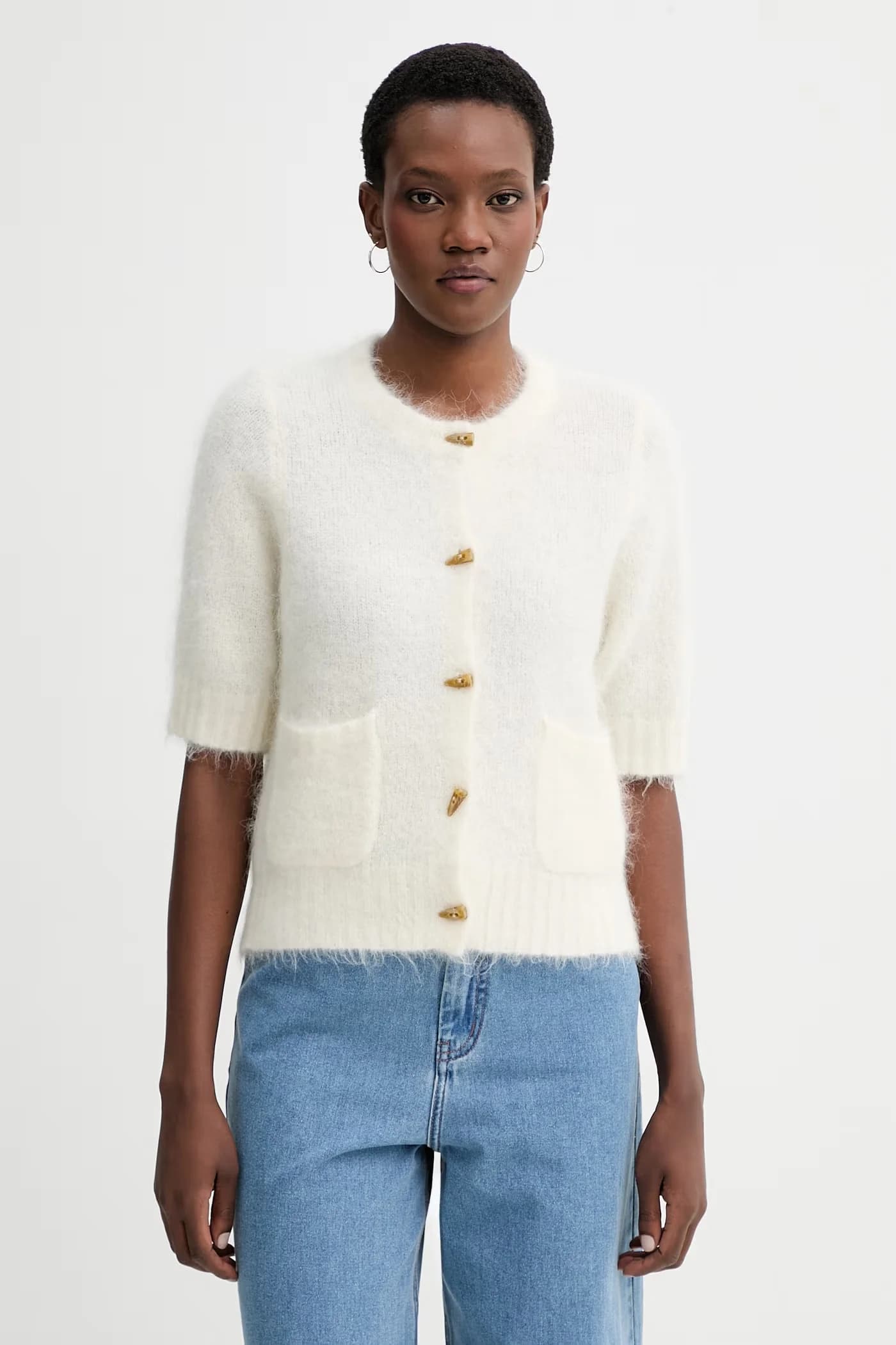 Кардиган из шерсти LOCCA