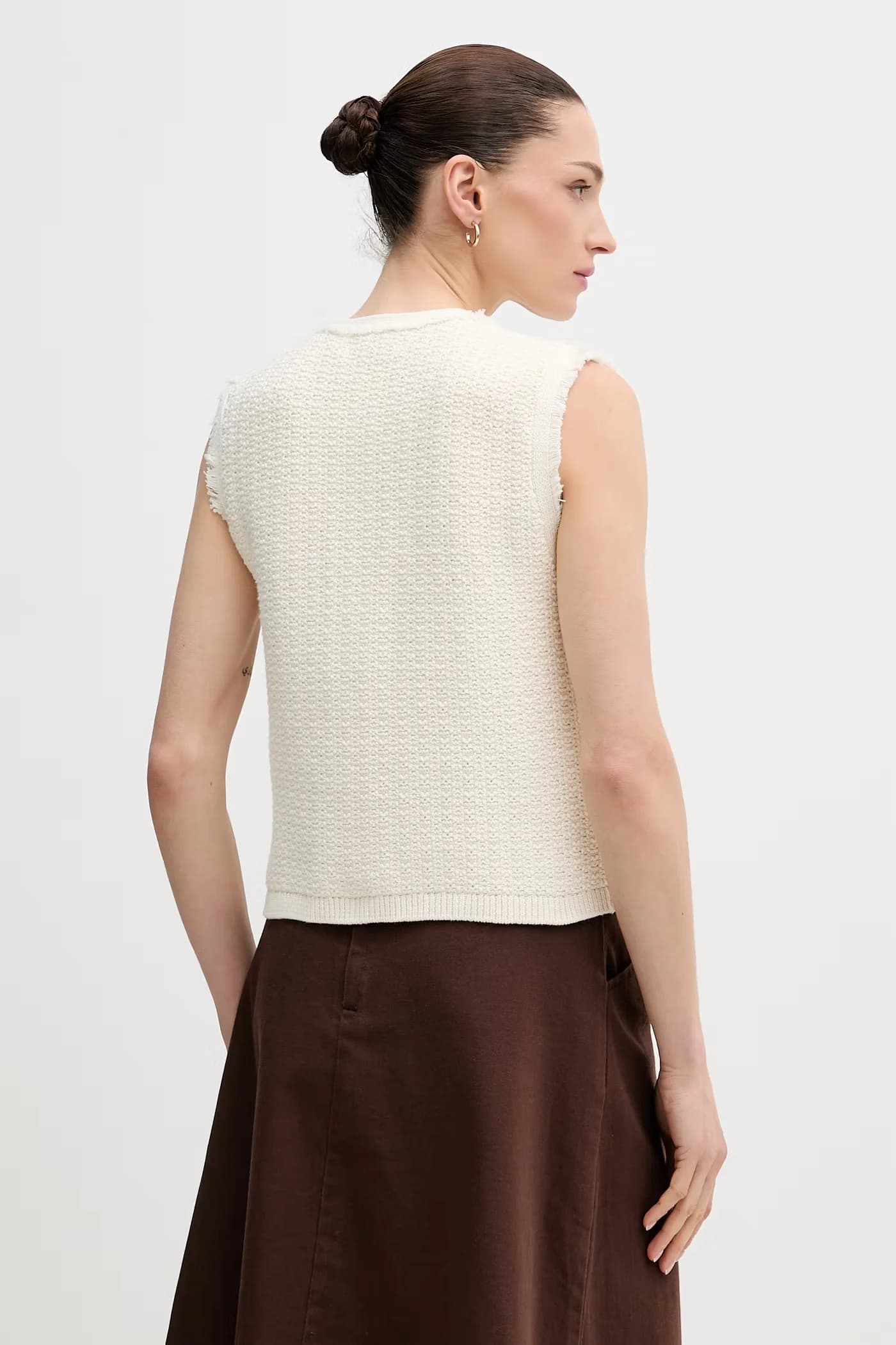 Хлопковый жилет - фото 3