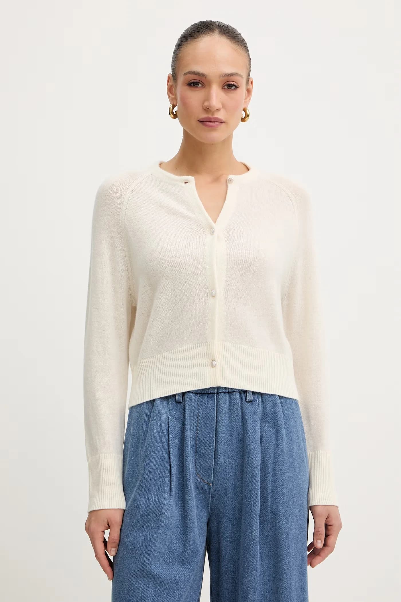 Кардиган с оттенком кашемира