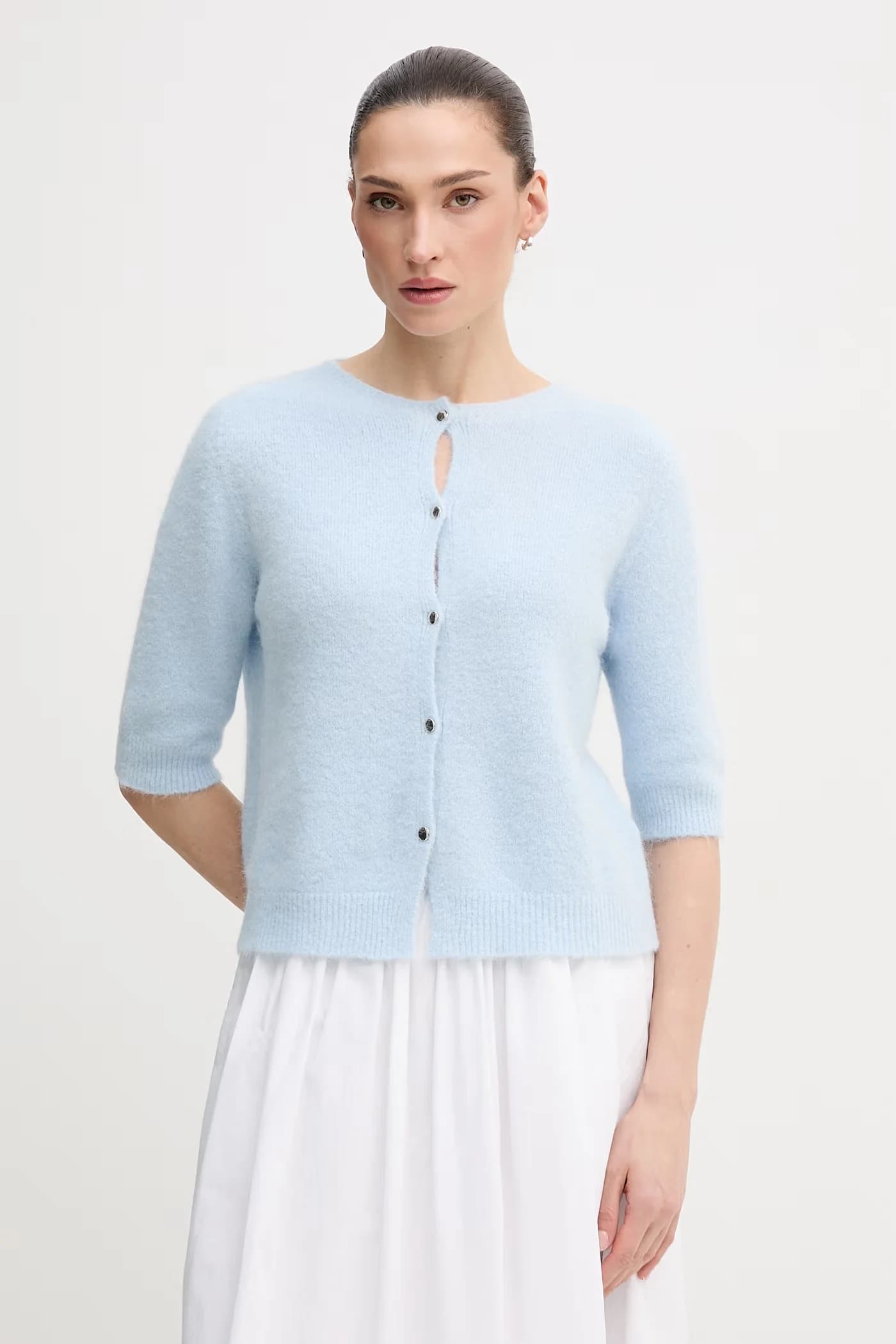 Кардиган с альпакой