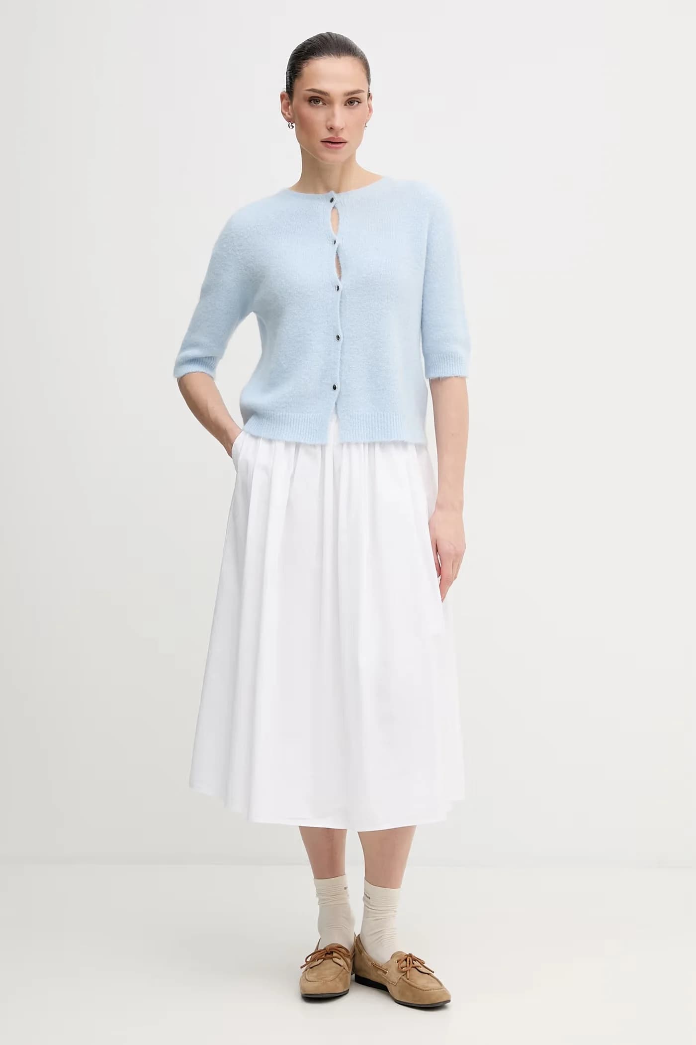 Кардиган с альпакой - фото 2