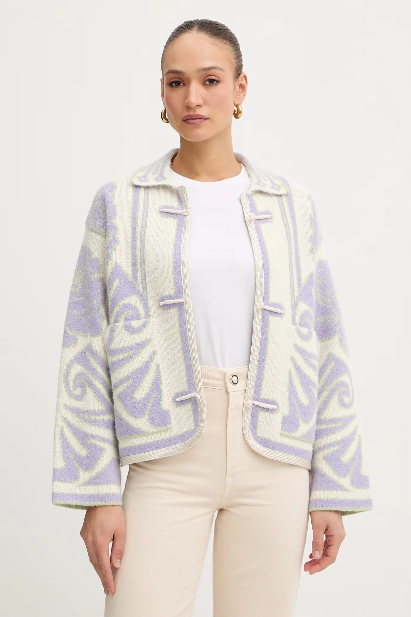 Кардиган с альпакой - фото 4