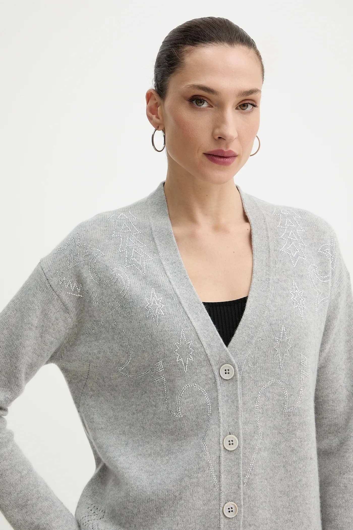 Кашемировый кардиган - фото 4