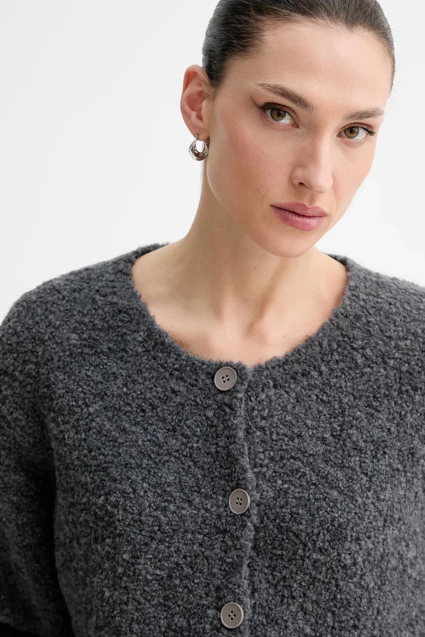 Кардиган с шерстью - фото 4