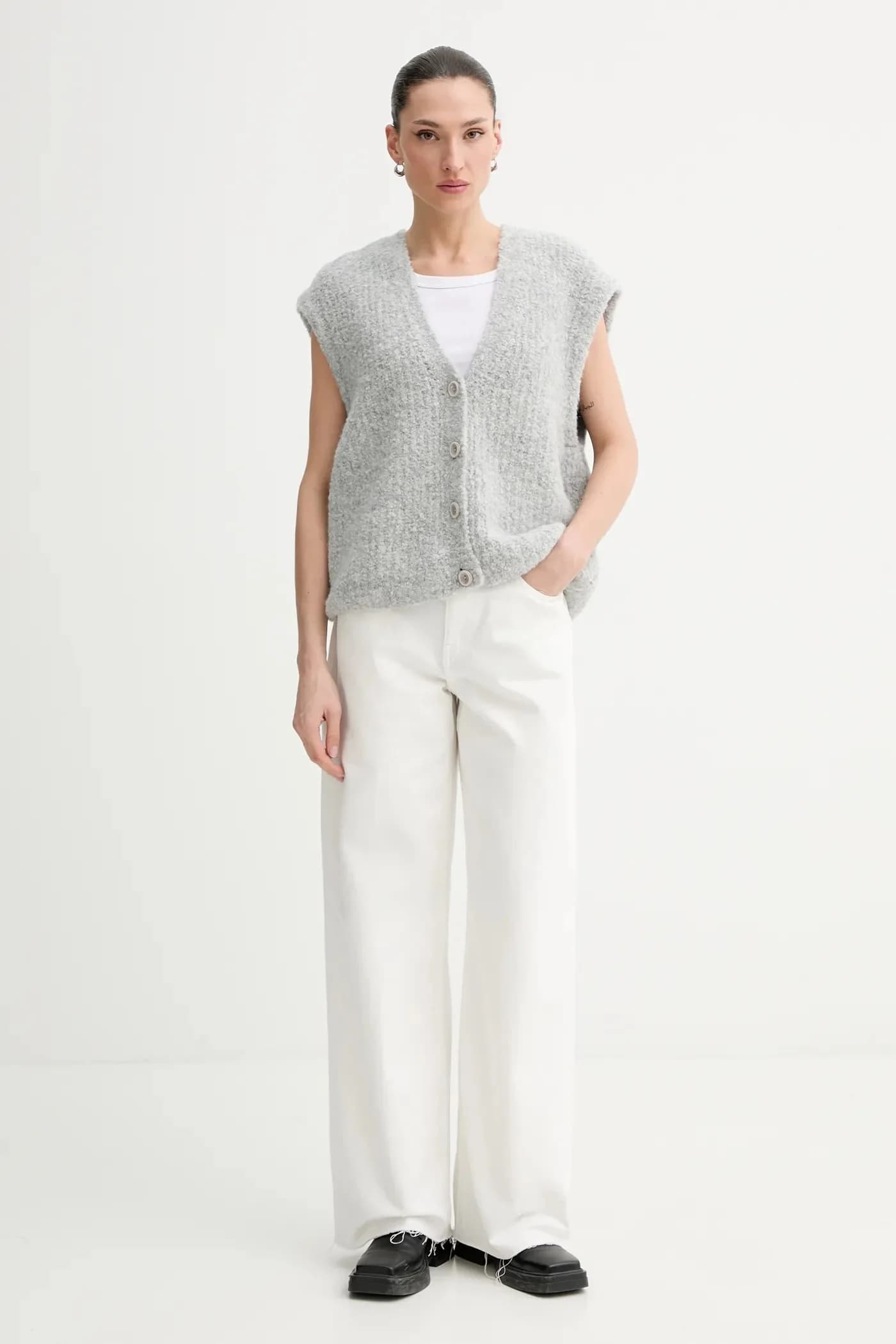 Жилет с добавлением шерсти - фото 2