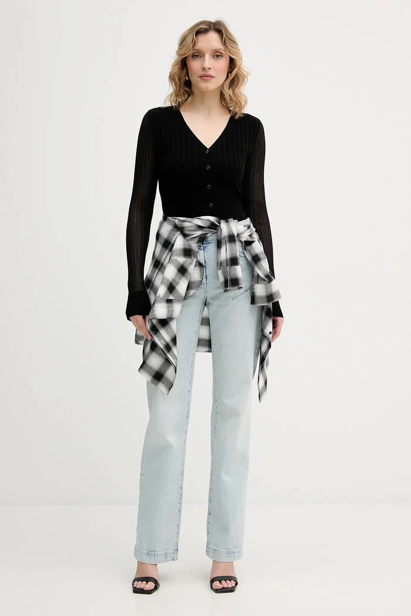 Кардиган с шерстью - фото 2