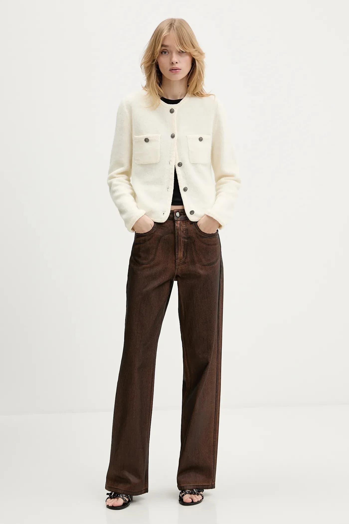 Кардиган с шерстью - фото 2