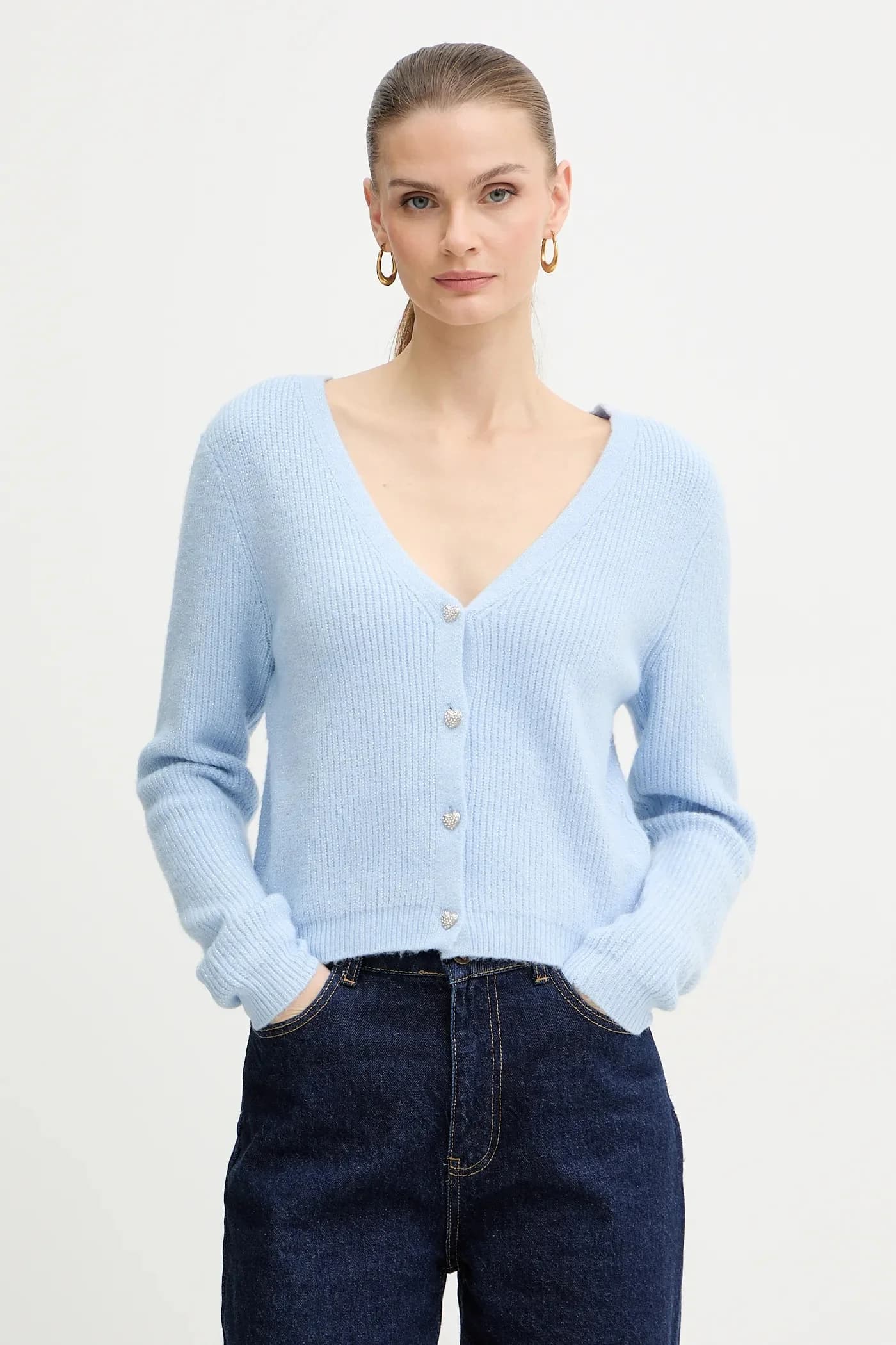 кардиган MIMO из смесовой шерсти