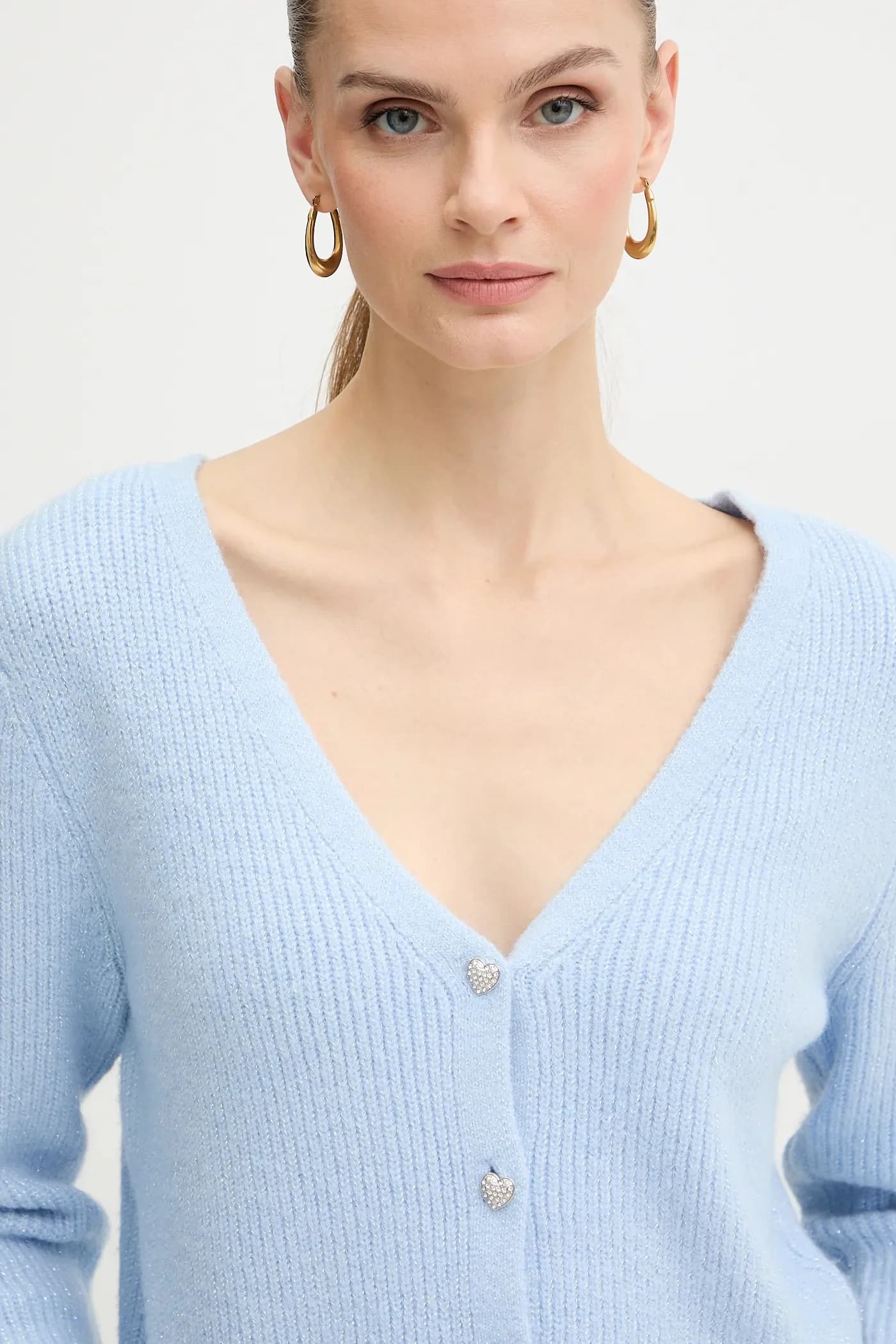 кардиган MIMO из смесовой шерсти - фото 4