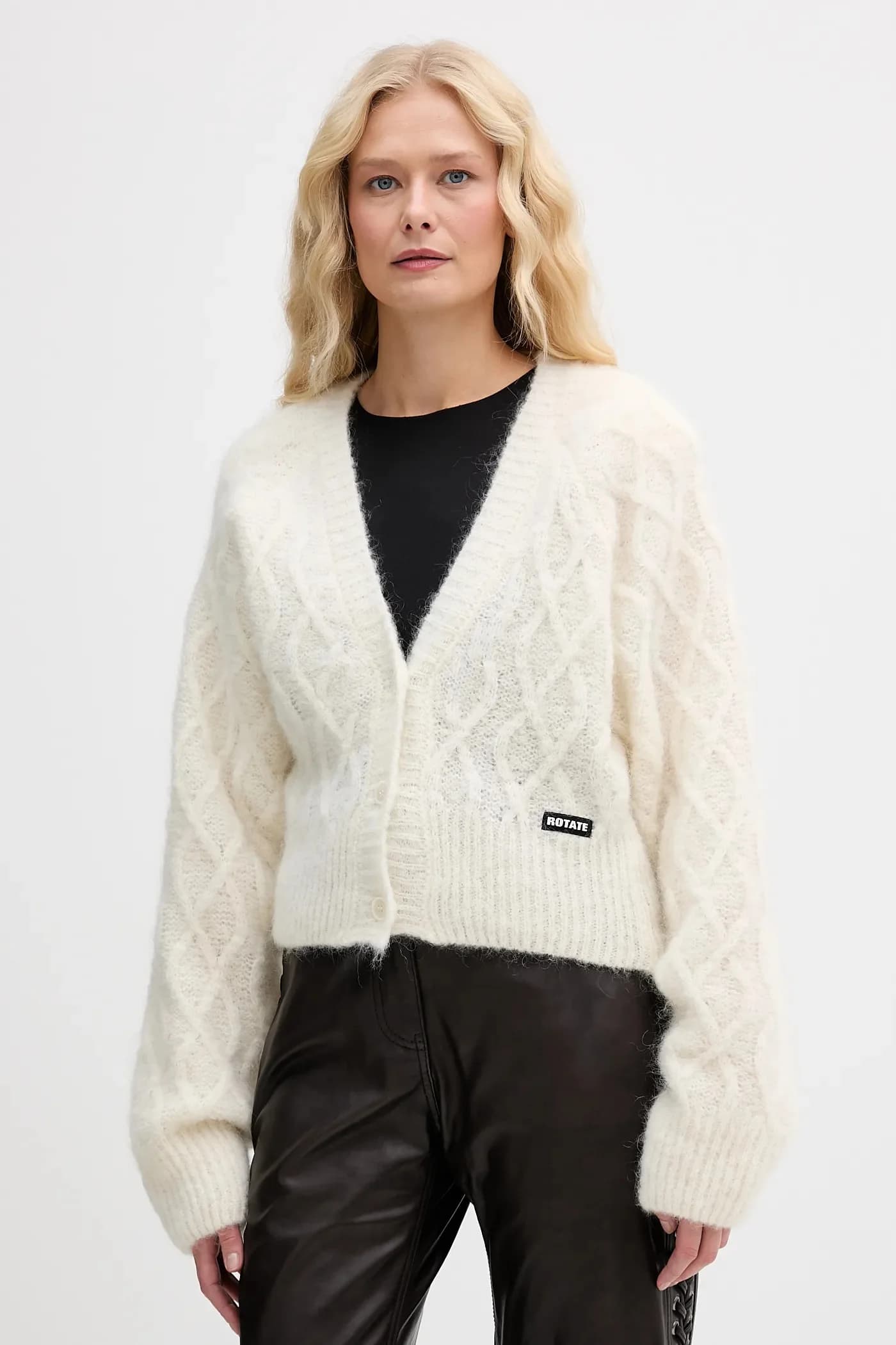 Кардиган с шерстью