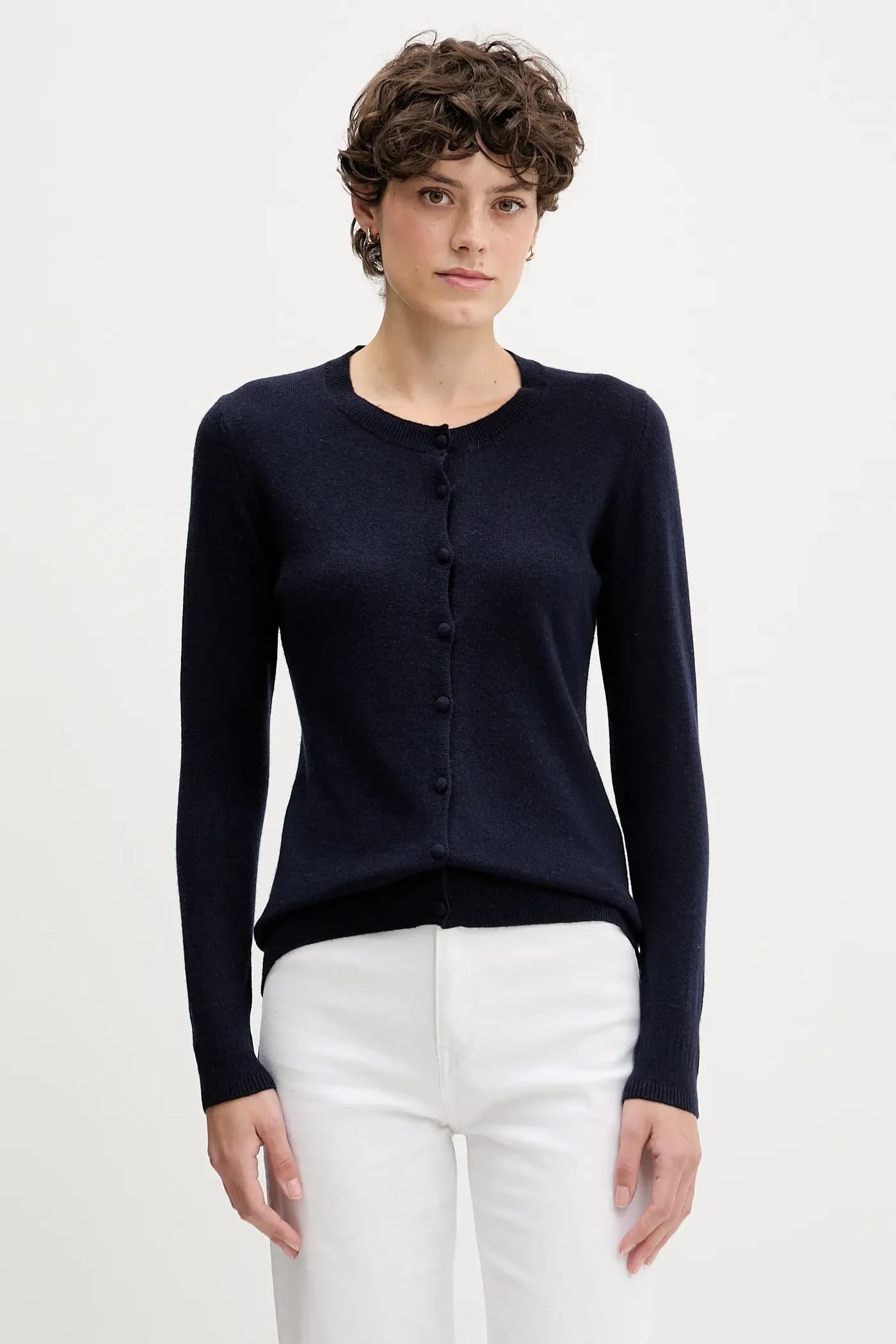 Кардиган из смесовой шерсти