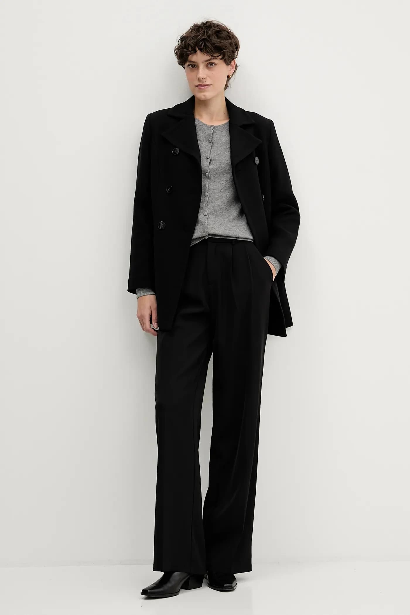 Кардиган из смесовой шерсти - фото 2